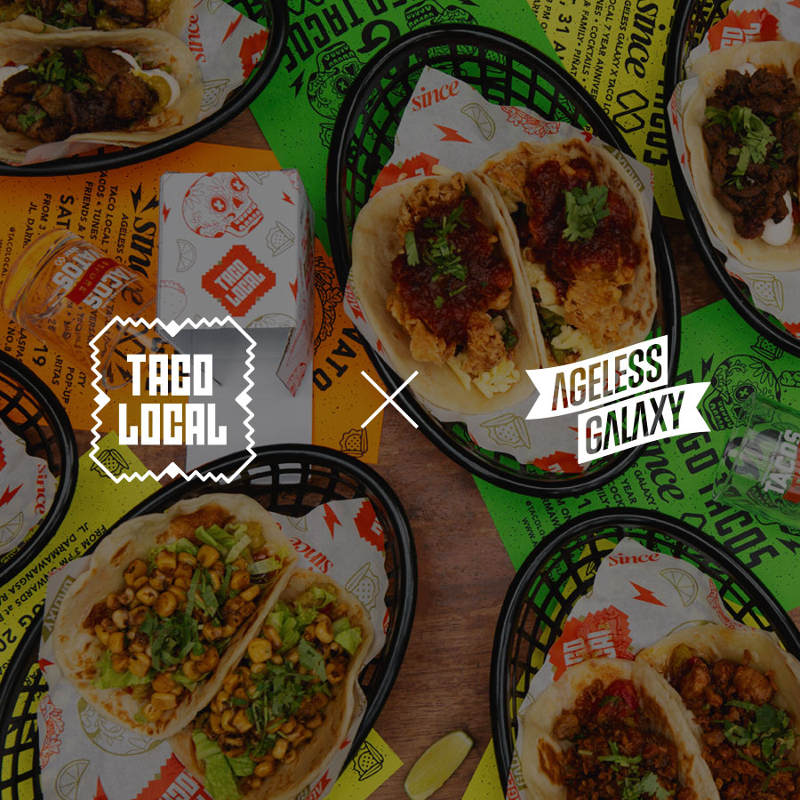 AGLXY x Taco Local : Local Vatos Fuego Tacos Since ∞