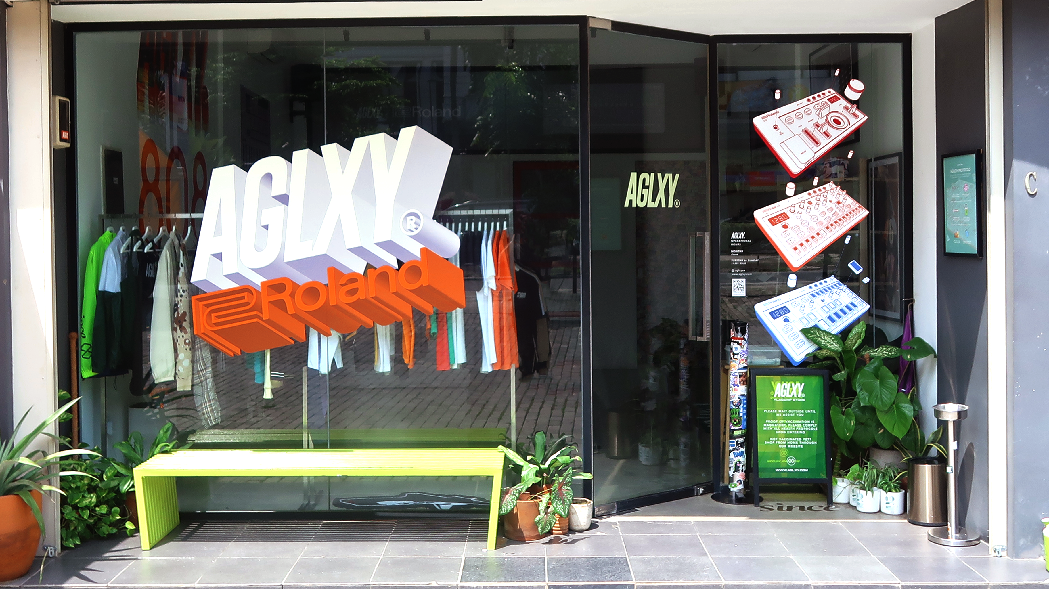 AGLXY x Roland LAUNCH PARTY
