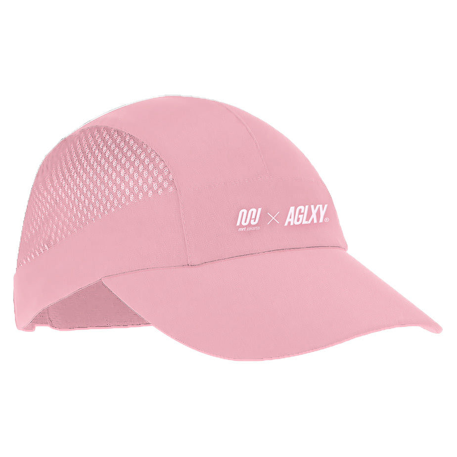 AGLXY x MRT Jakarta Running Hat - Pink