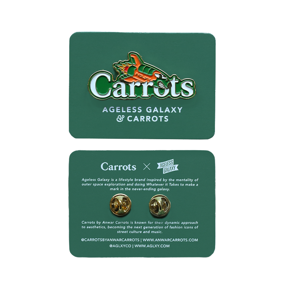 AGLXY & Carrots Pin - Multi