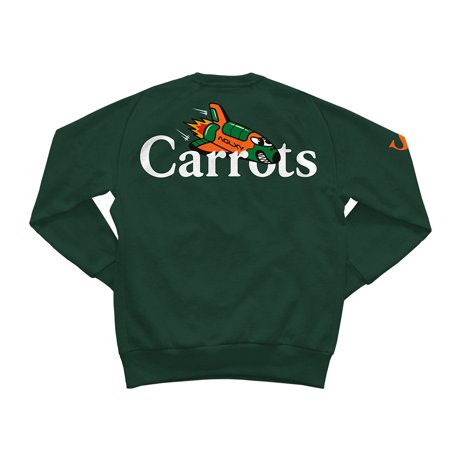 AGLXY & Carrots Sweatshirt - Green