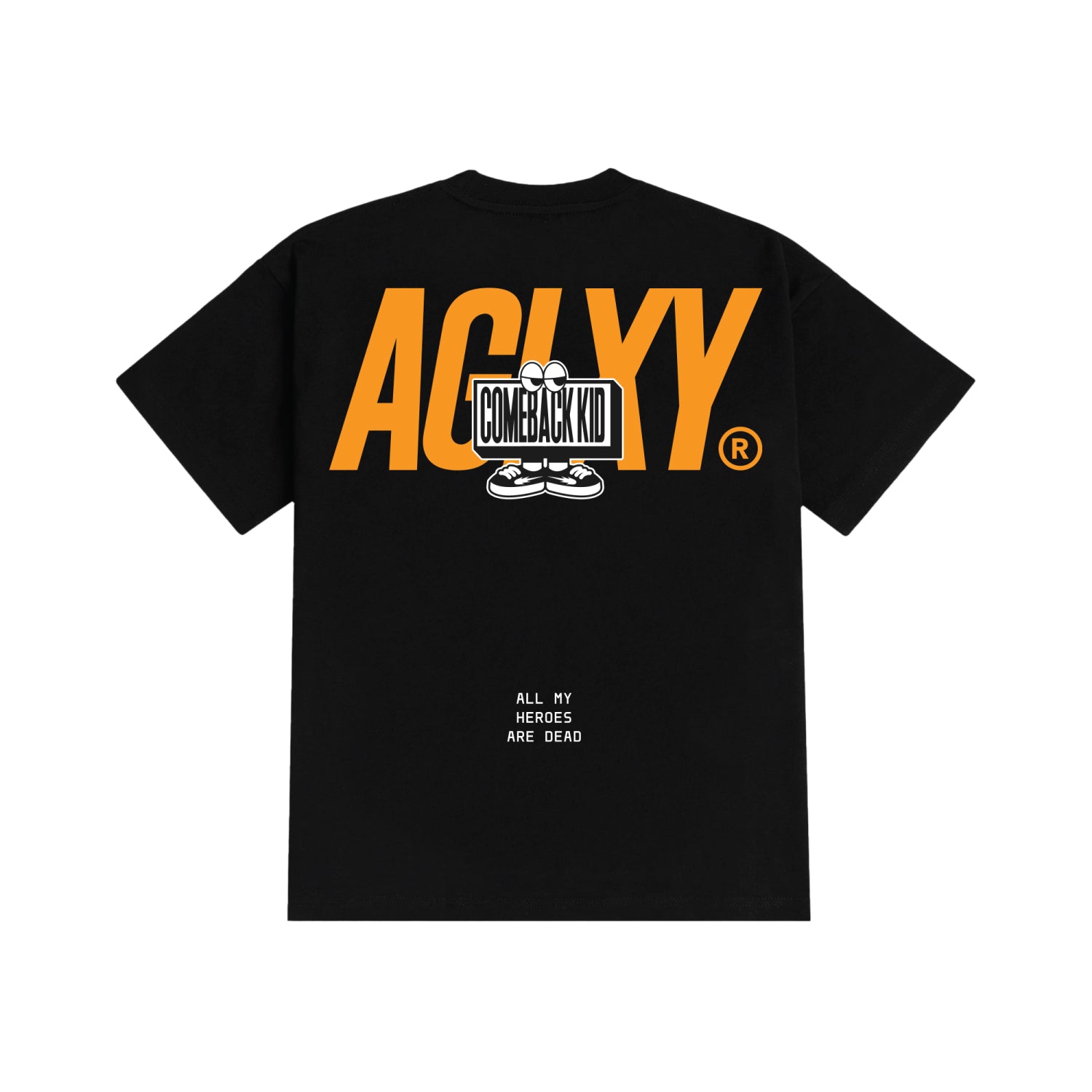 AGLXY x Comeback Kid T-shirt - Black