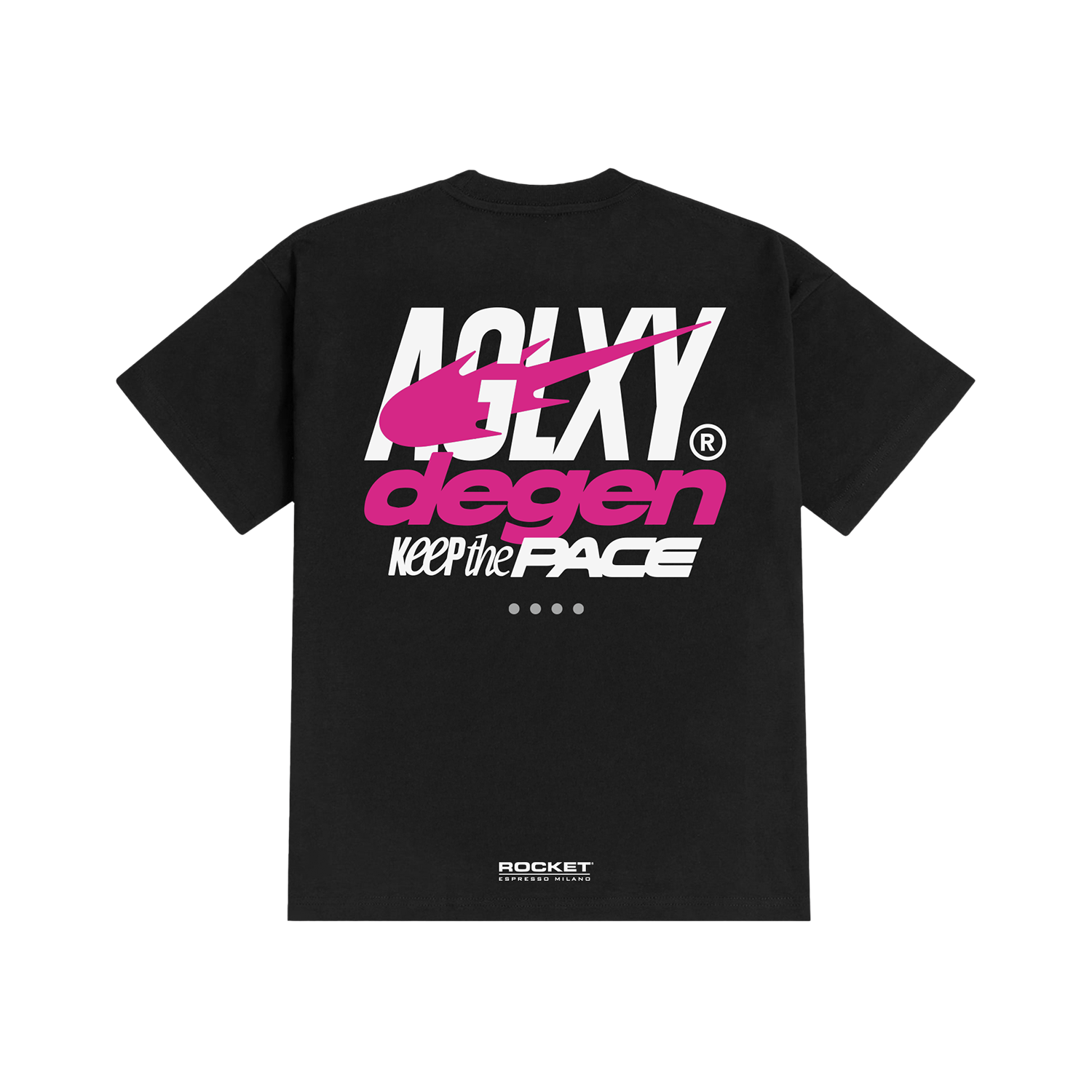 AGLXY x Degen Keep The Pace T-shirt - Black