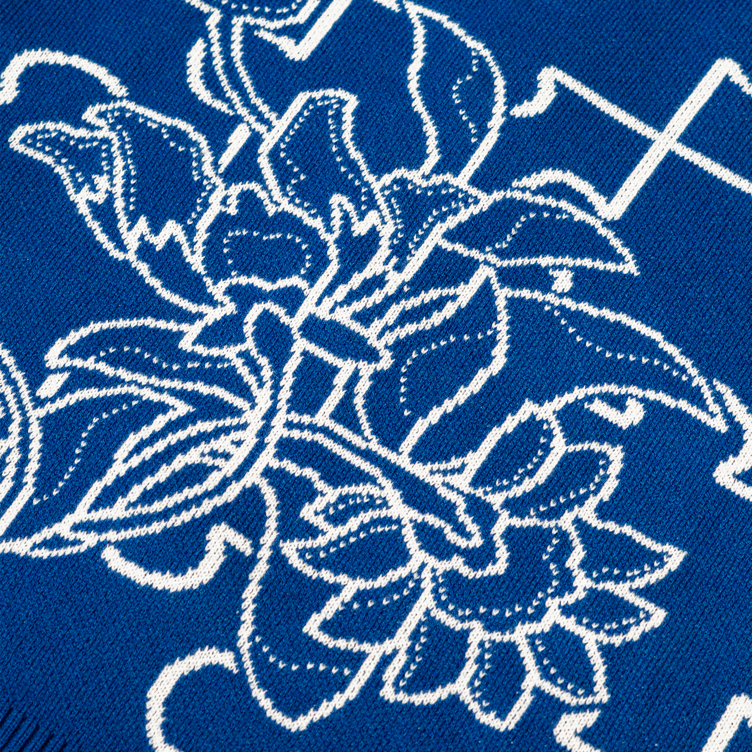 AGLXY x Wikipedia 25 Cardigan - Blue / White