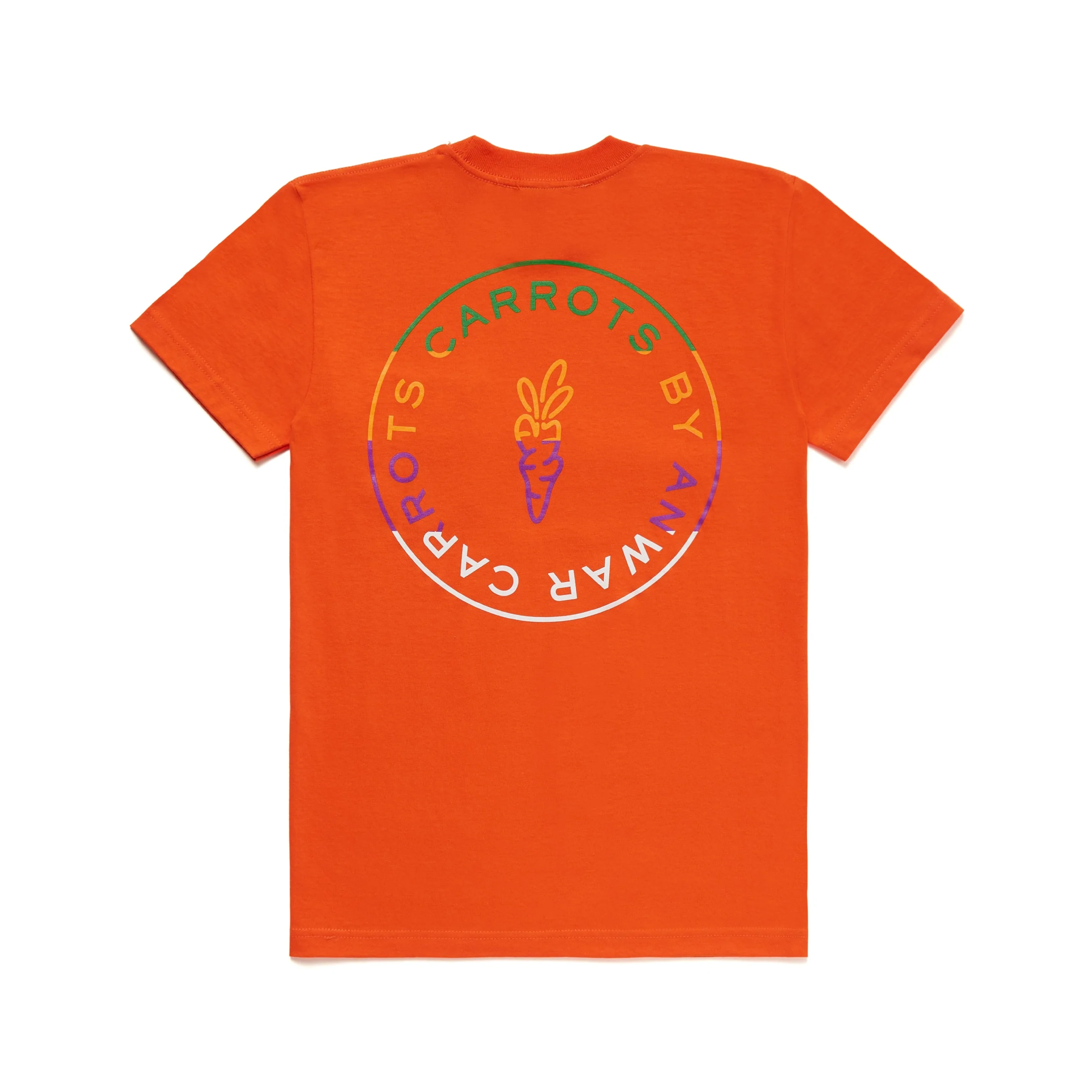 Carrots Circle Pocket Logo Tee - Orange