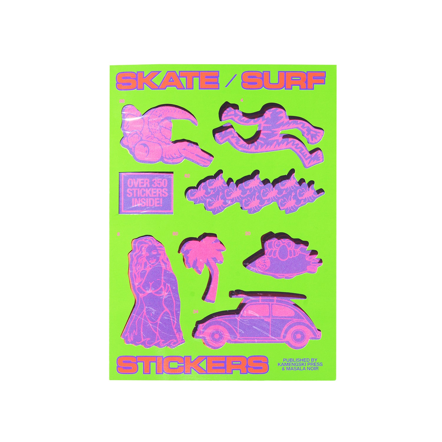 Skate and Surf Book by Grafis Nusantara