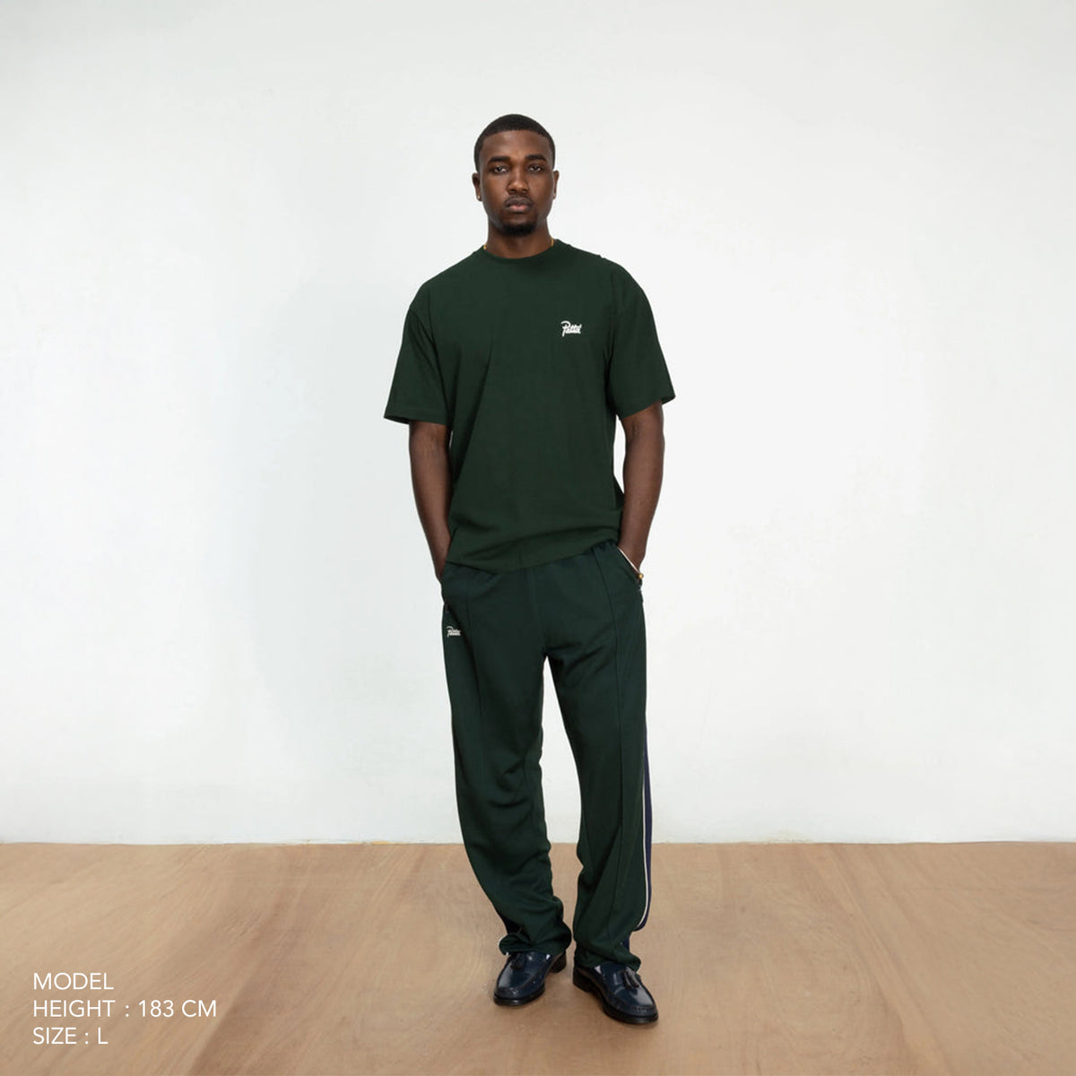 Patta Script Logo T-Shirt - Pine Grove