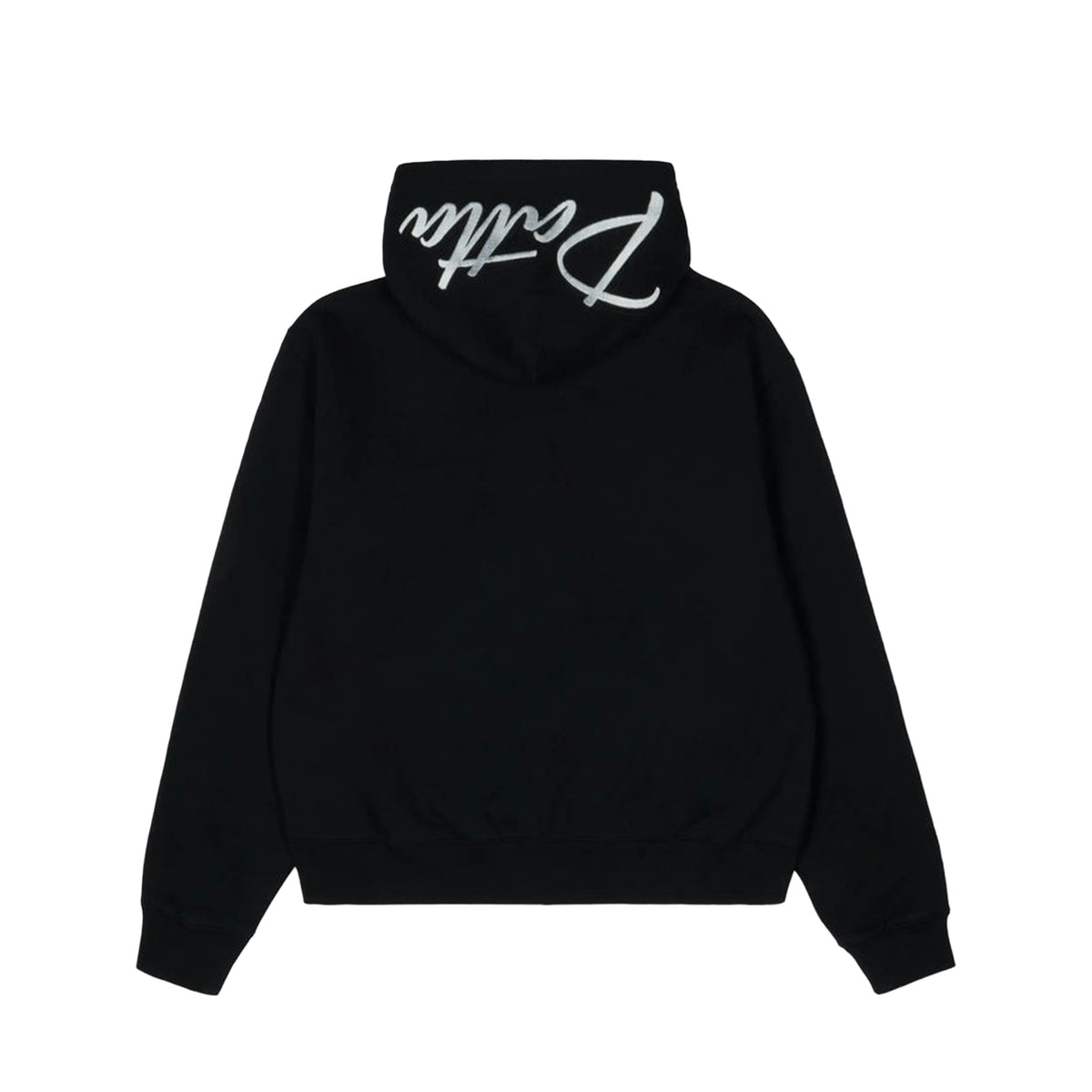 Patta Embro Classic Zip Up Hooded Sweater - Black