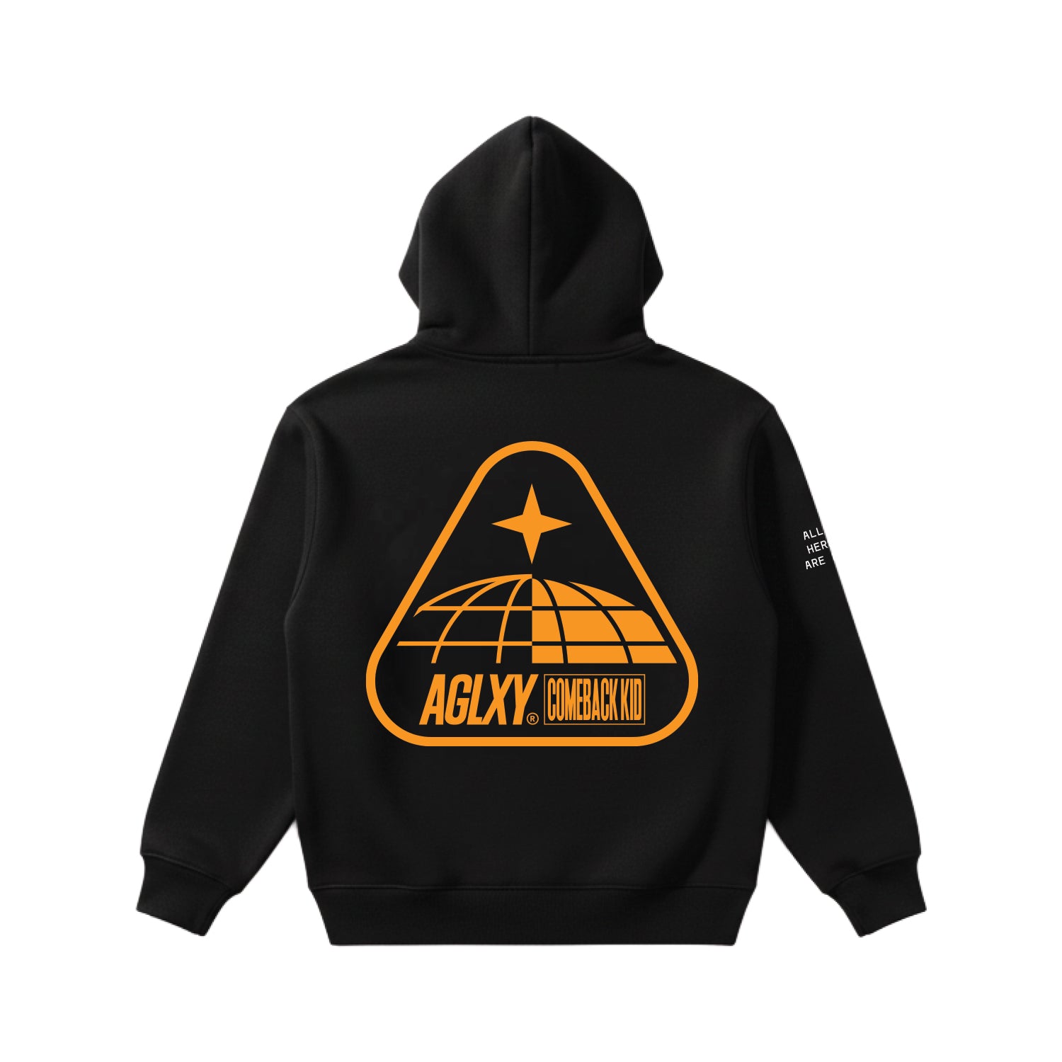 AGLXY x Comeback Kid Hoodie - Black