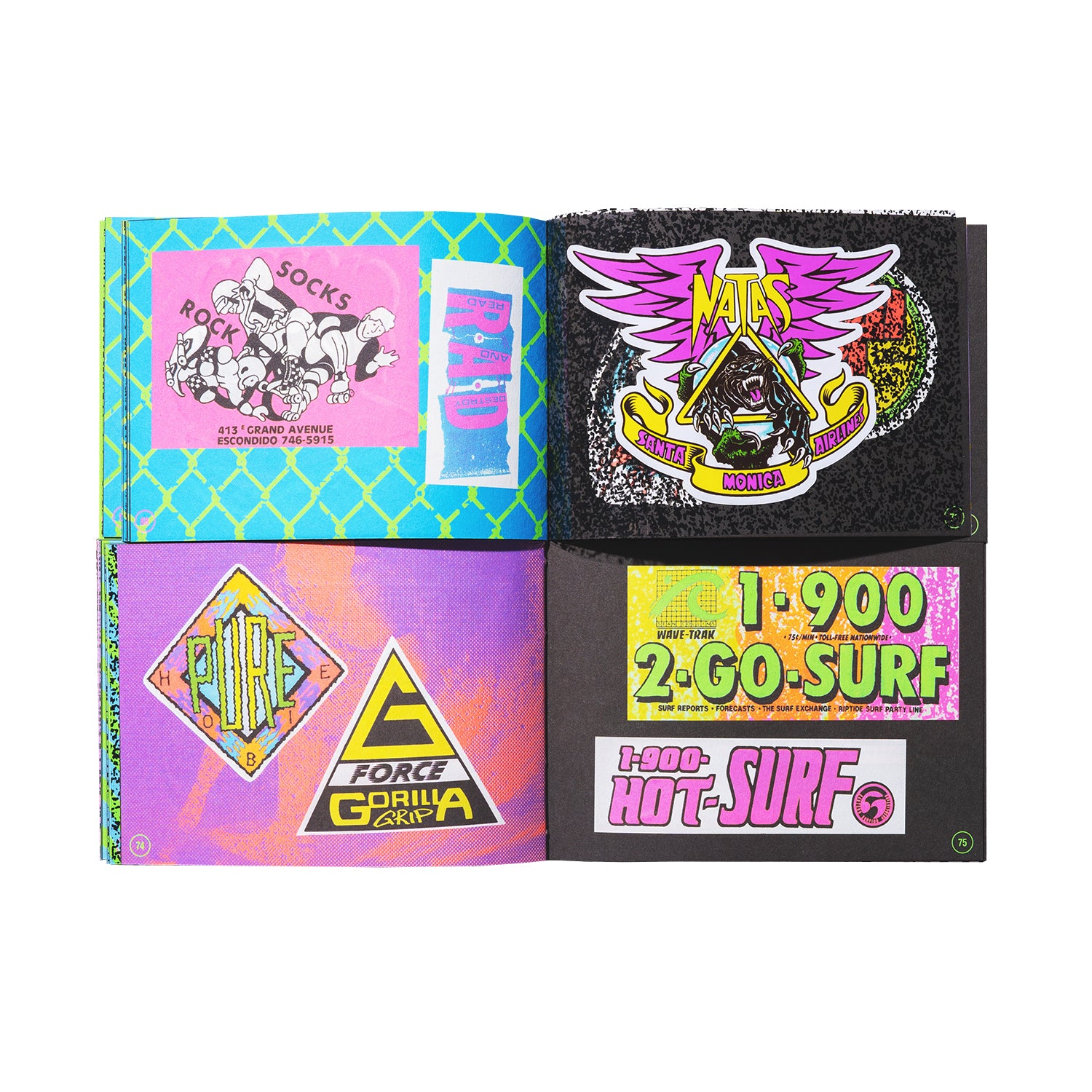 Skate and Surf Book by Grafis Nusantara