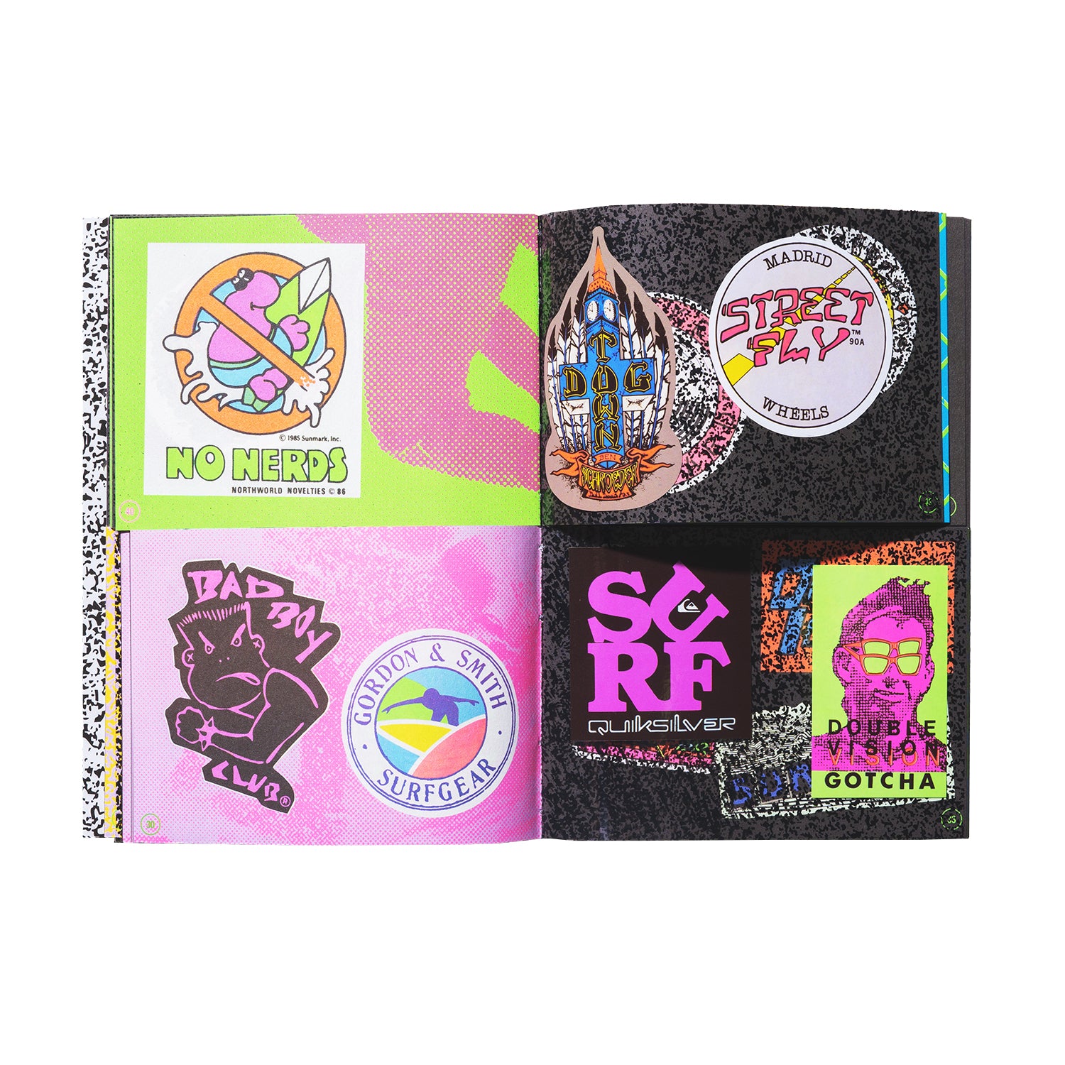 Skate and Surf Book by Grafis Nusantara