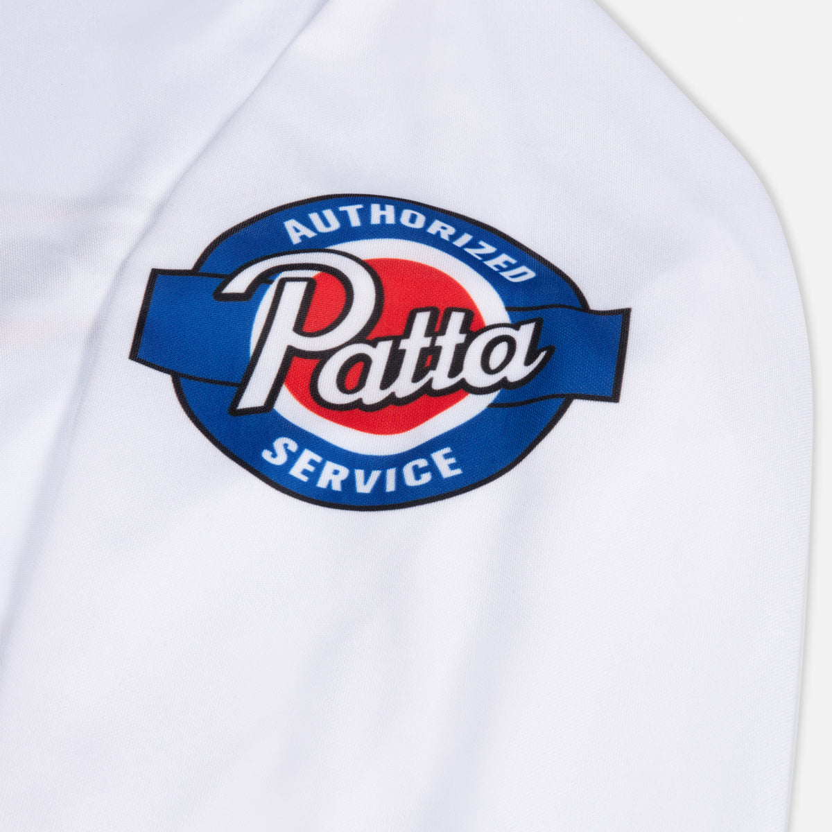 Patta Sponsor Jersey Longsleeve - White