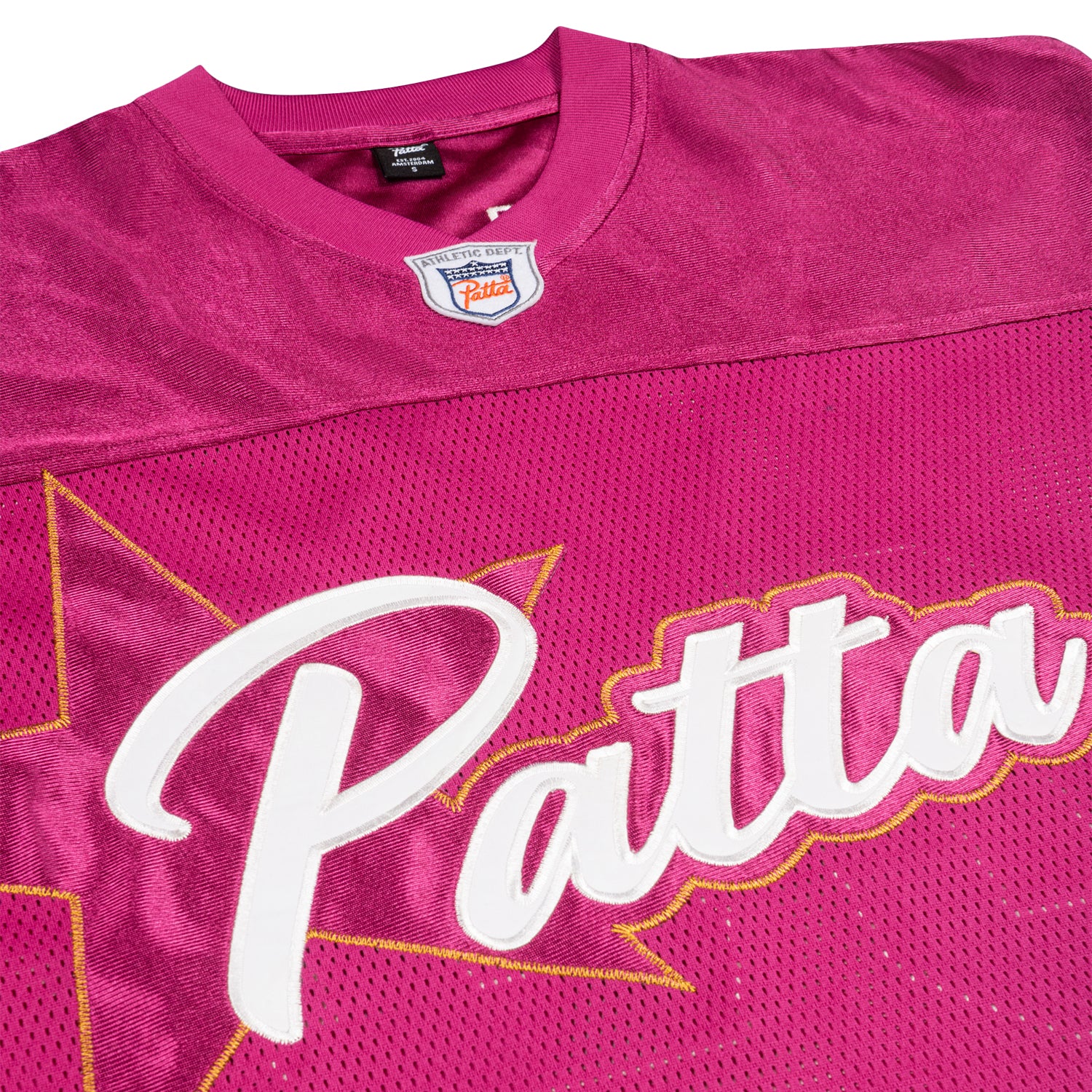 Patta All Star Football Jersey - Fuchsia Red