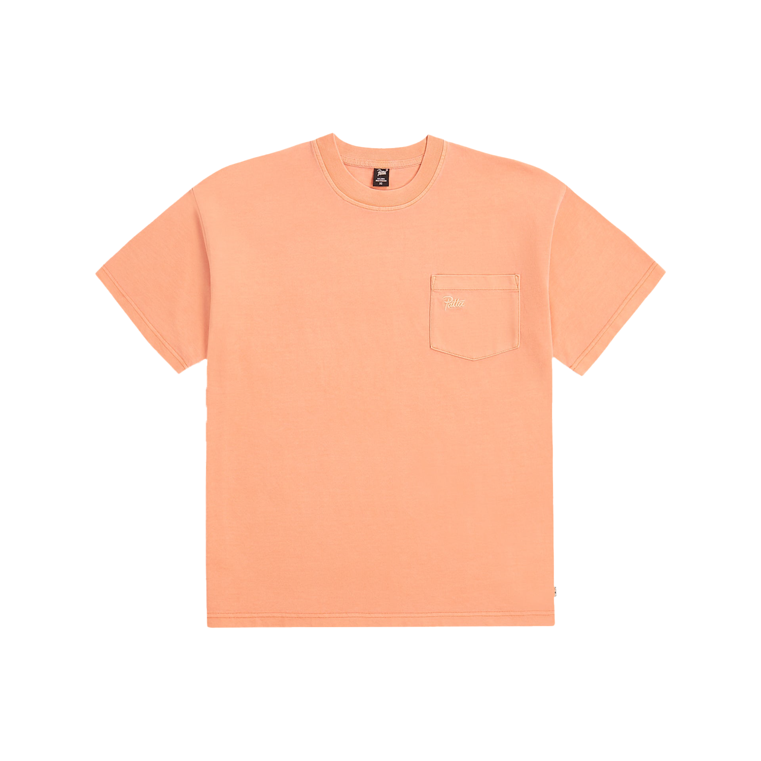 Patta Basic Washed Pocket T-Shirt - Melon