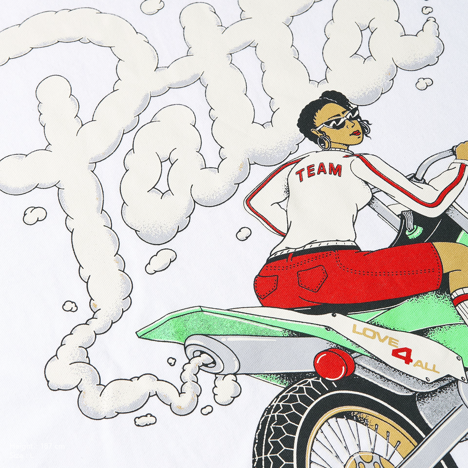 Patta Biker T-Shirt - White