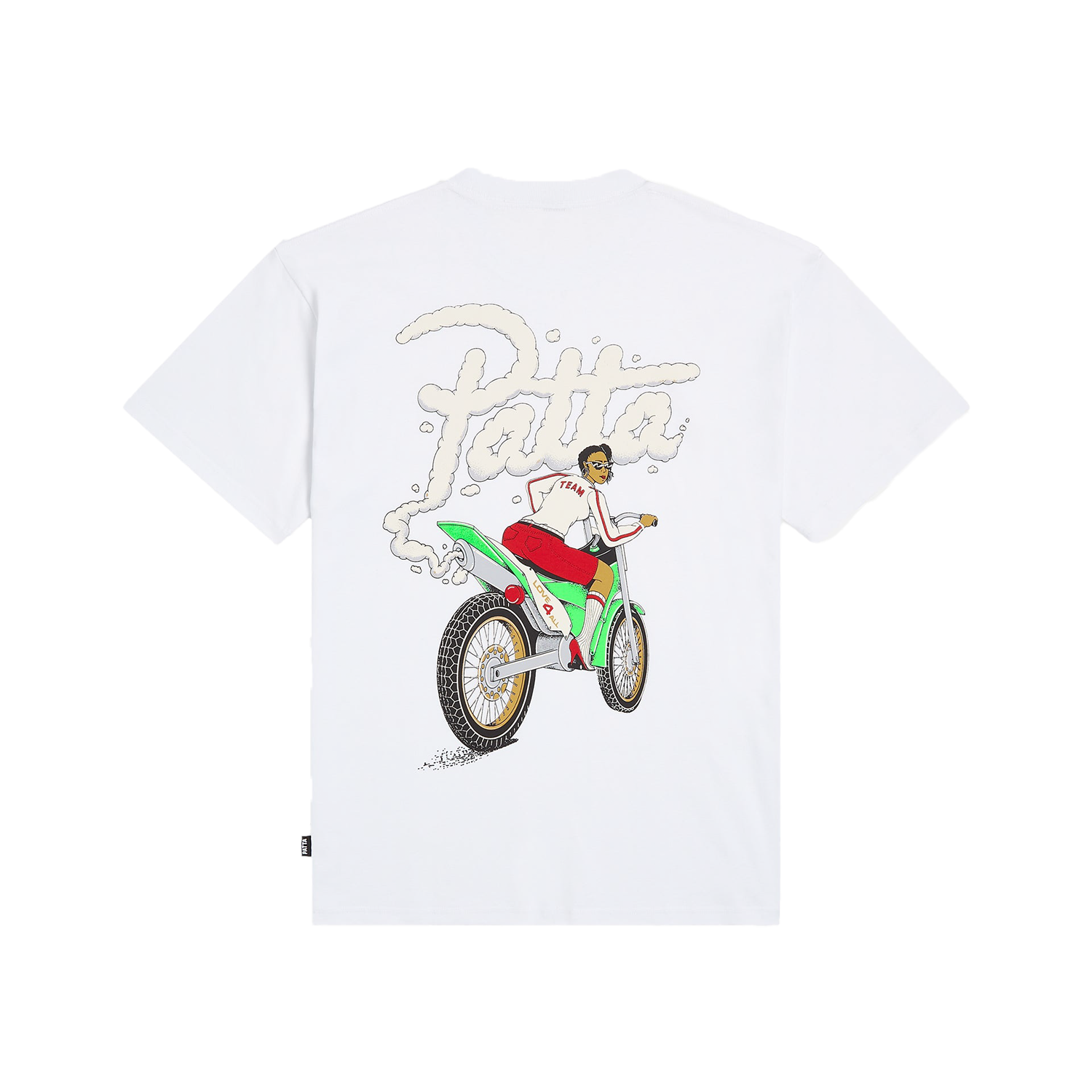 Patta Biker T-Shirt - White