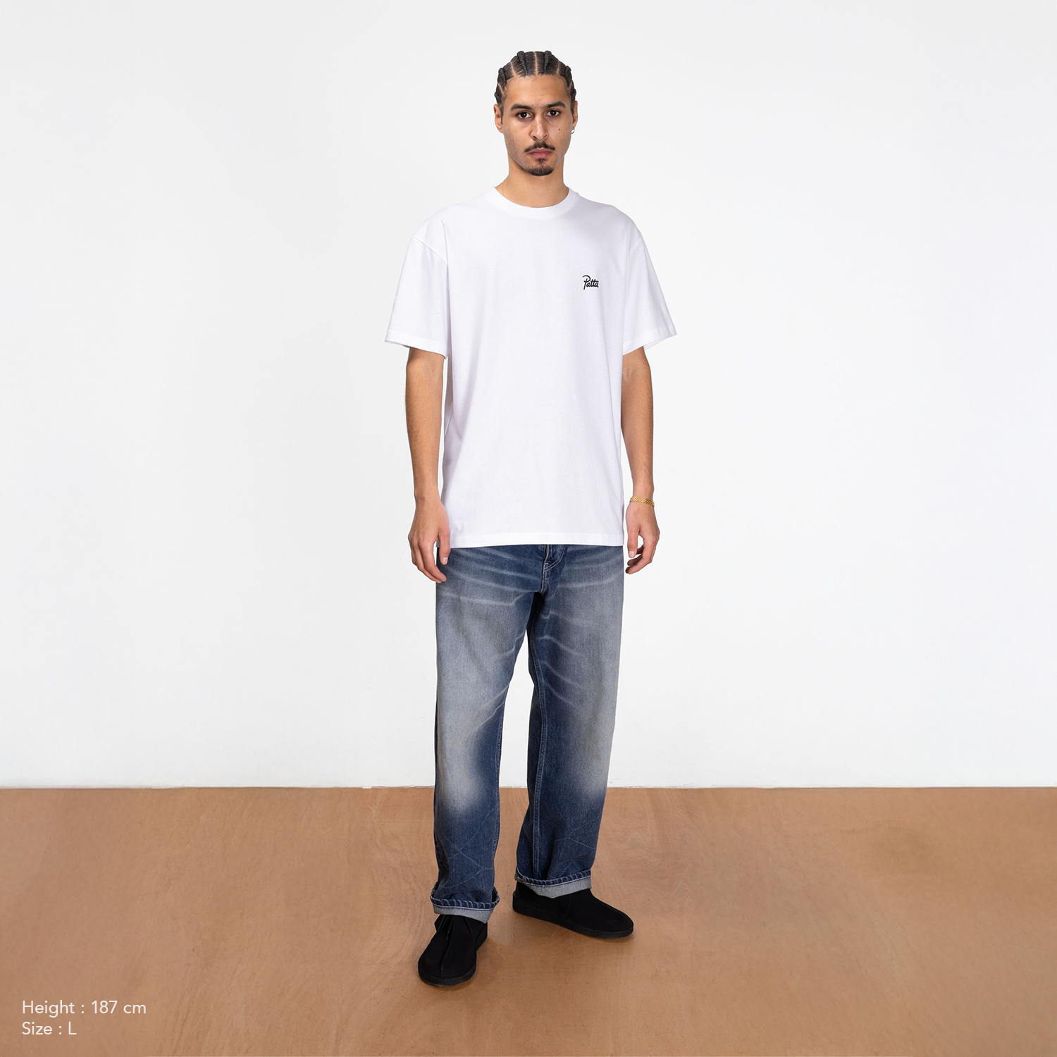 Patta Biker T-Shirt - White