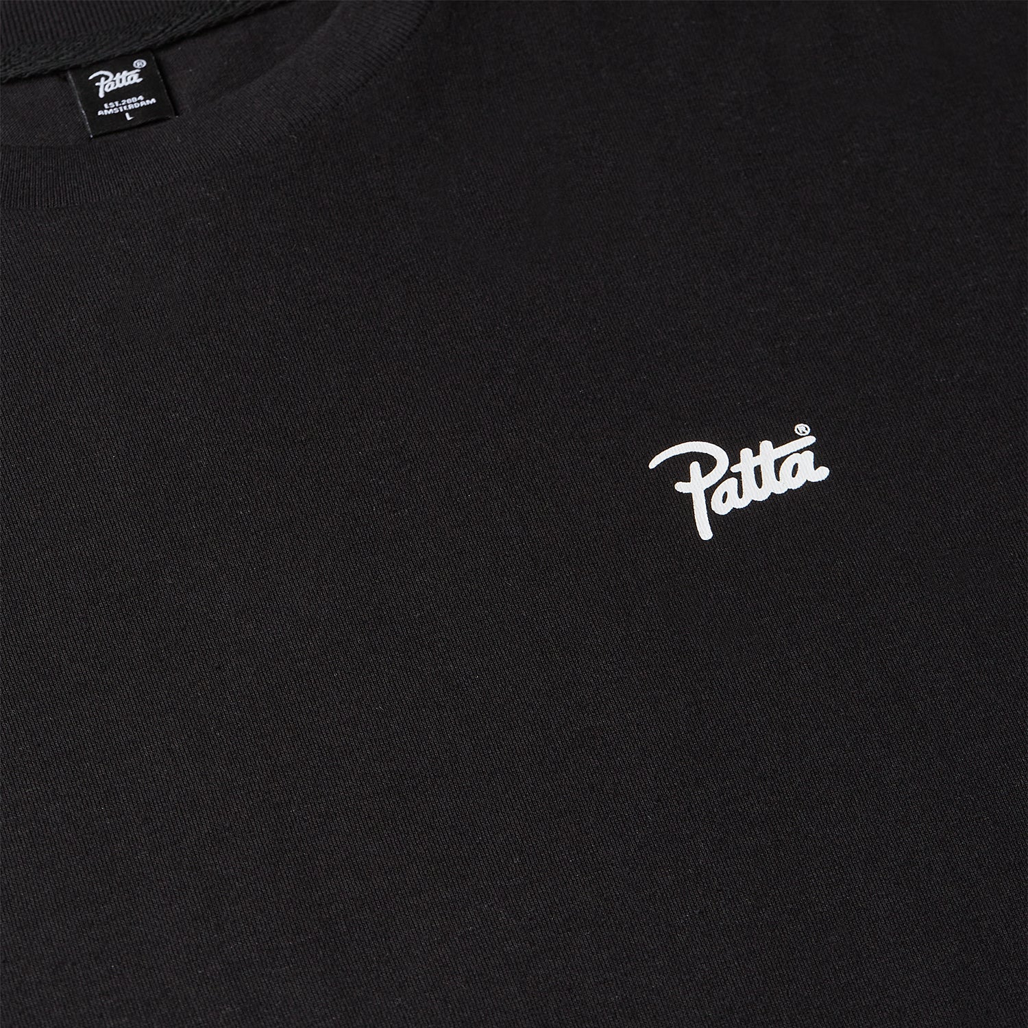 Patta Script Logo T-Shirt - Black
