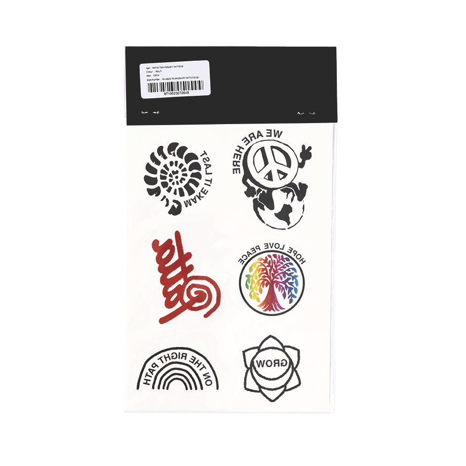 Patta Temporary Tattoos - Multi