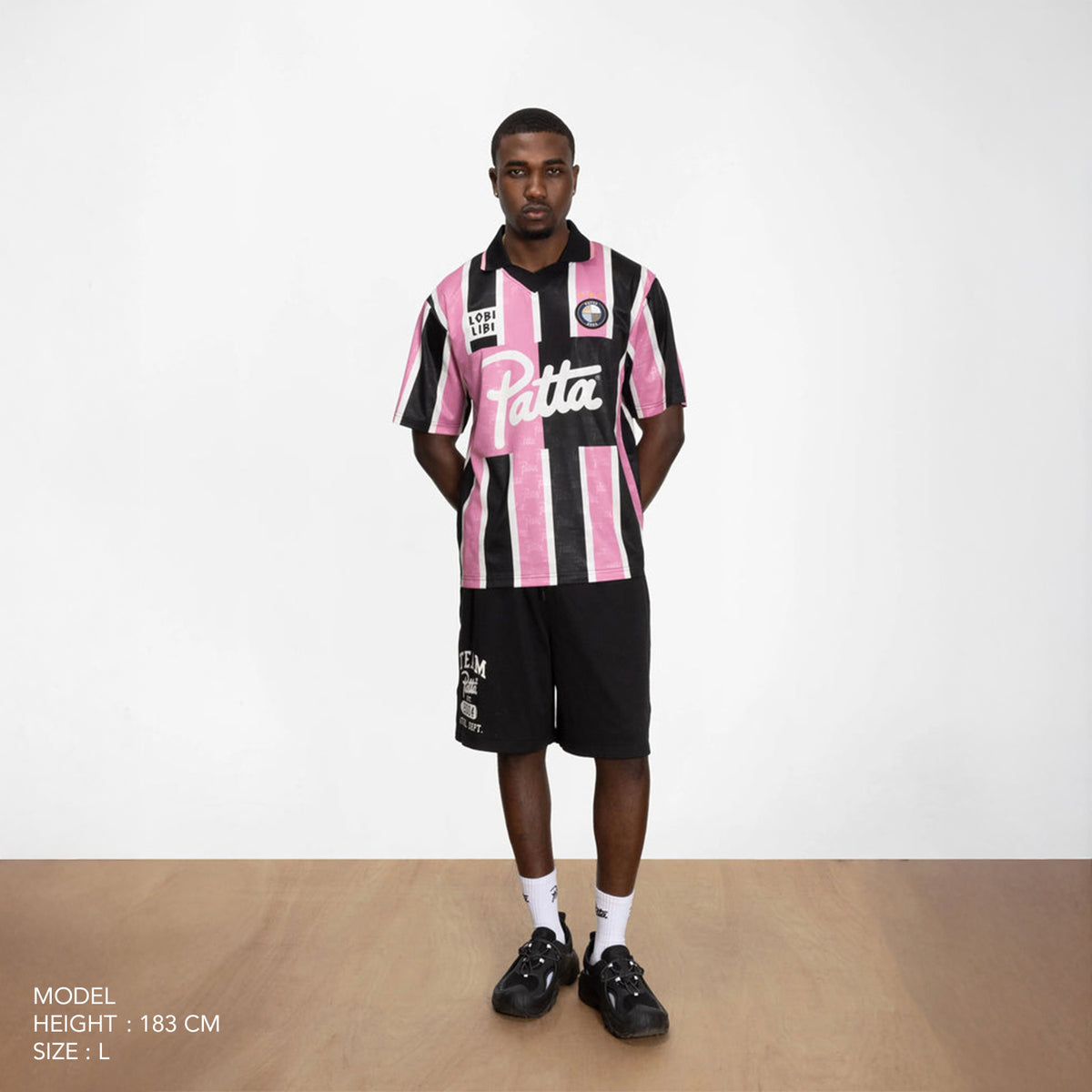 Patta Athletic Mesh Shorts - Black