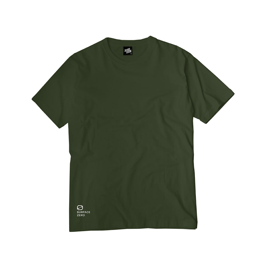 Surface Zero T-shirt - Olive Green