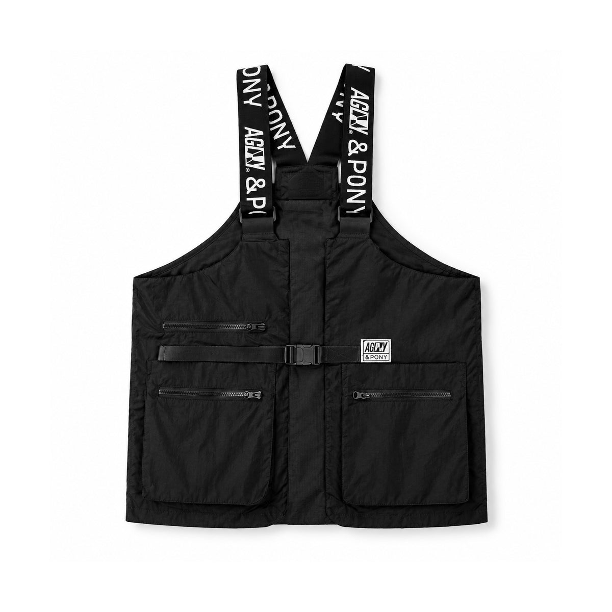 AGLXY x PONY Vest - Black