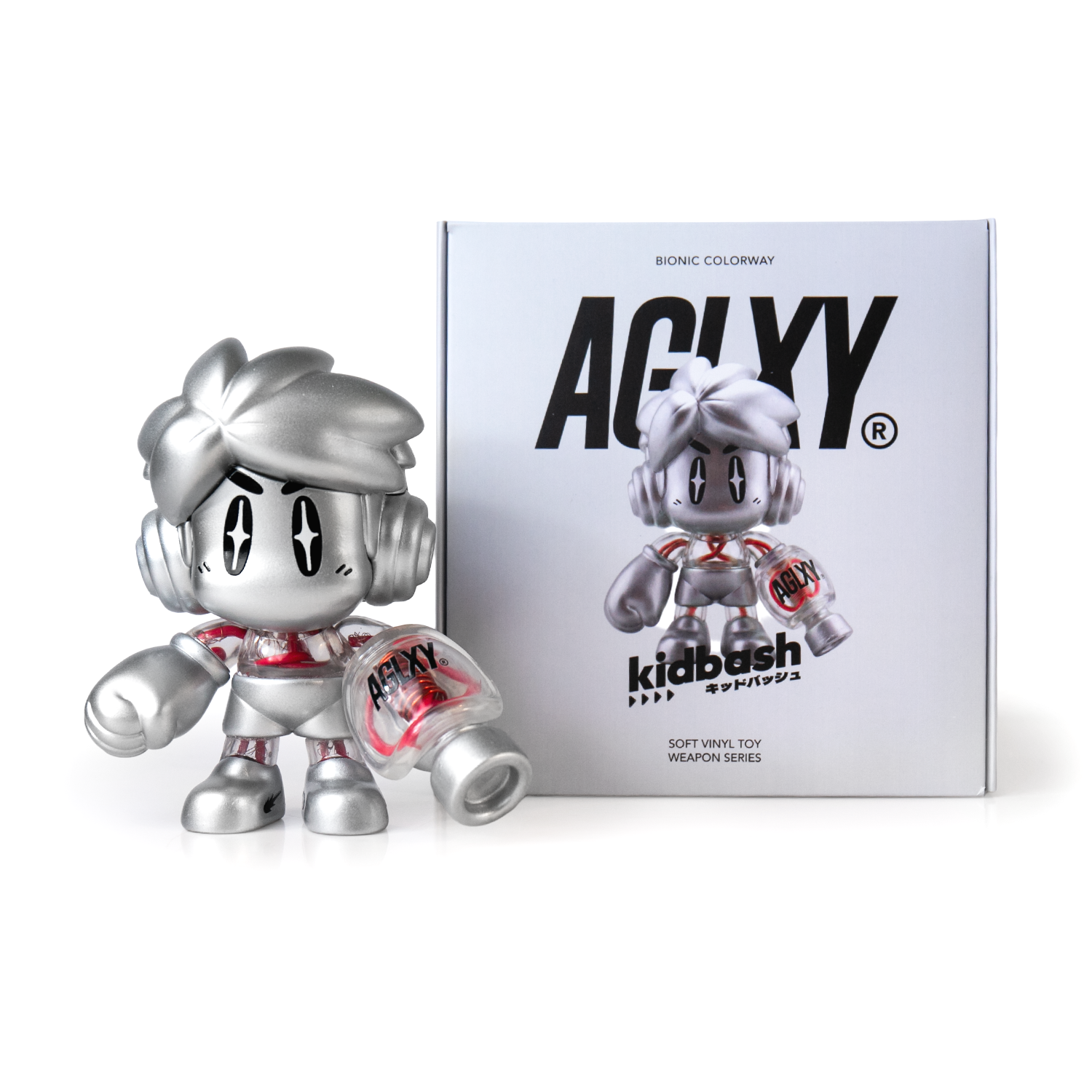 AGLXY x Kidbash Bionic - Silver