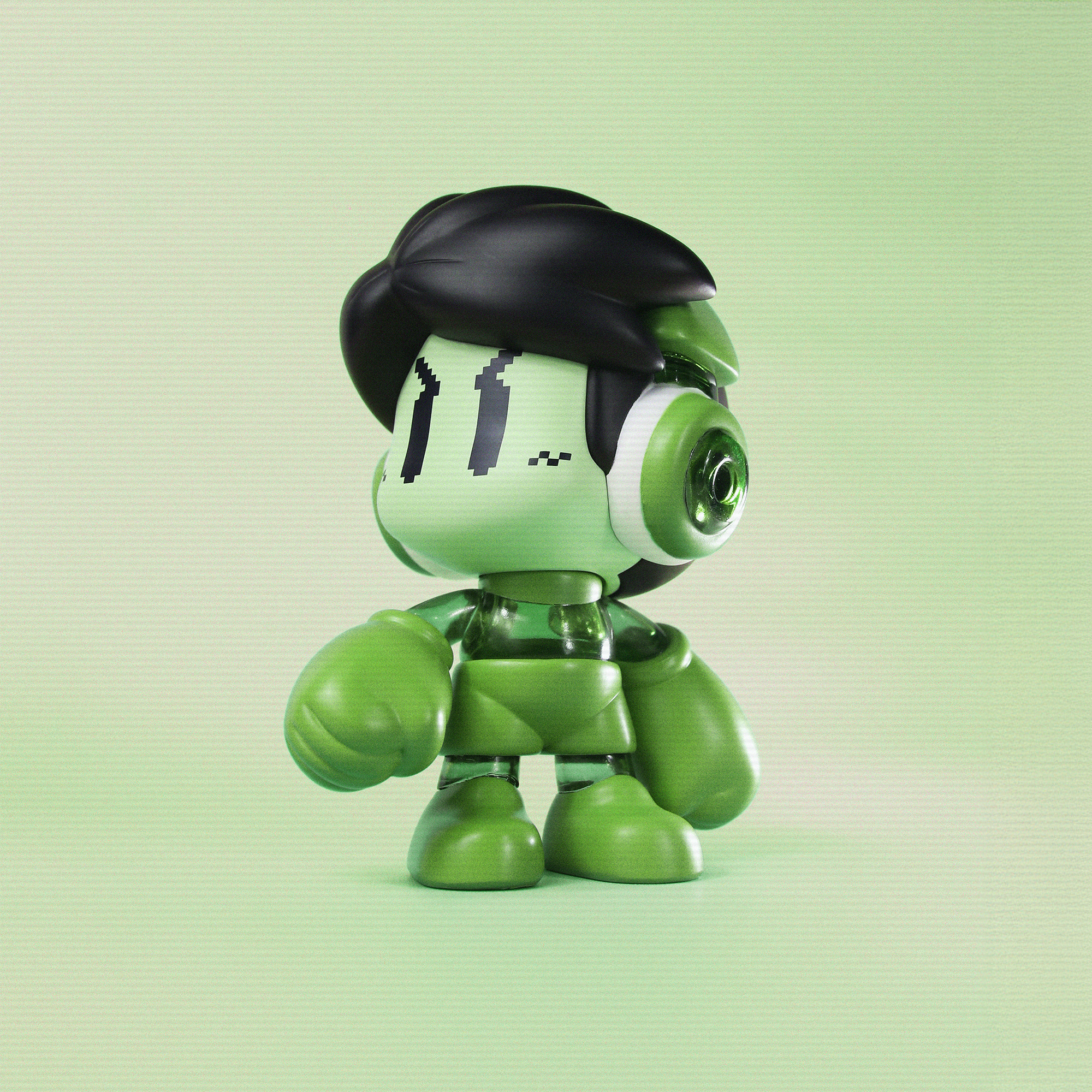 Kidbash Sofubi DMG - Green