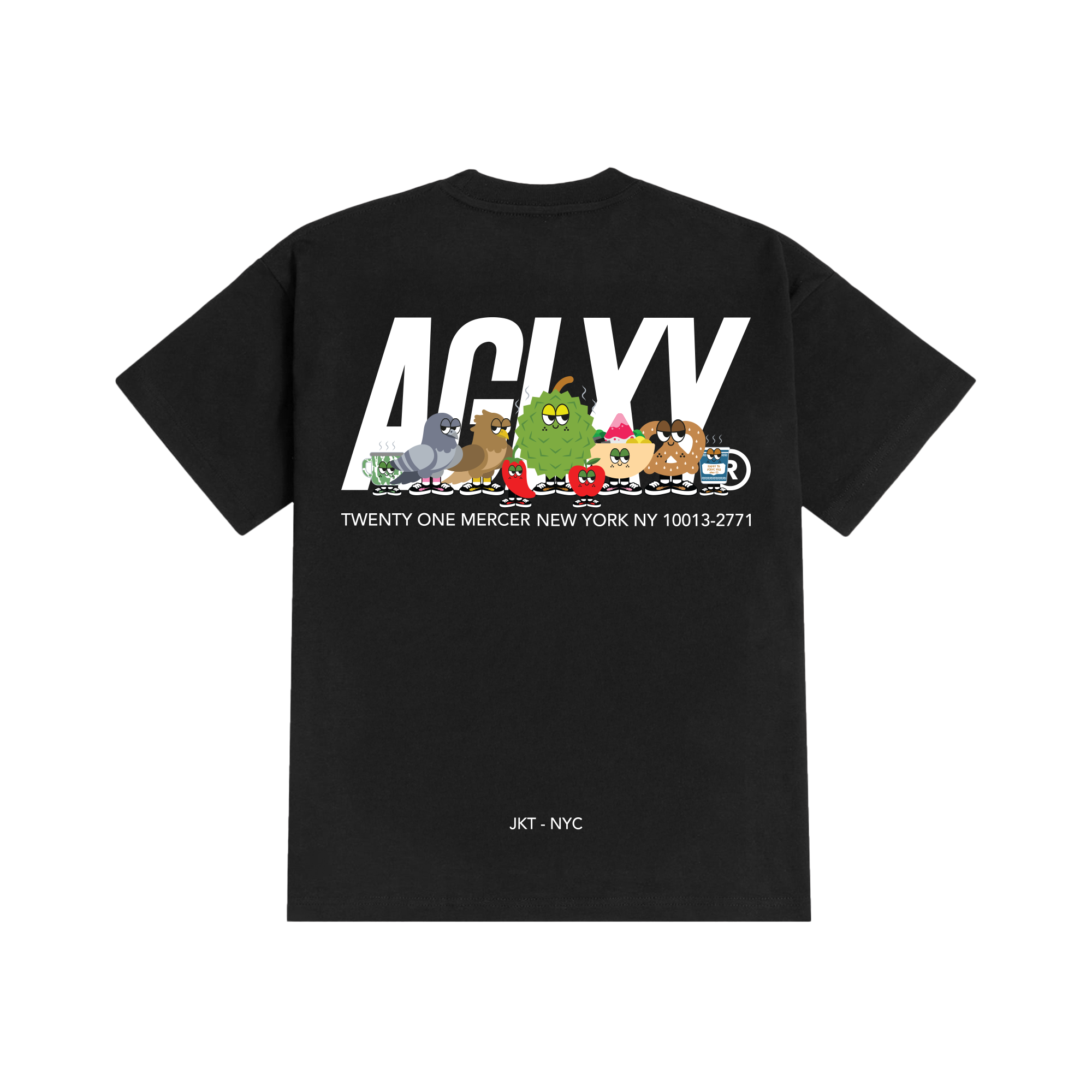 From 021 to 212 T-Shirt - Black