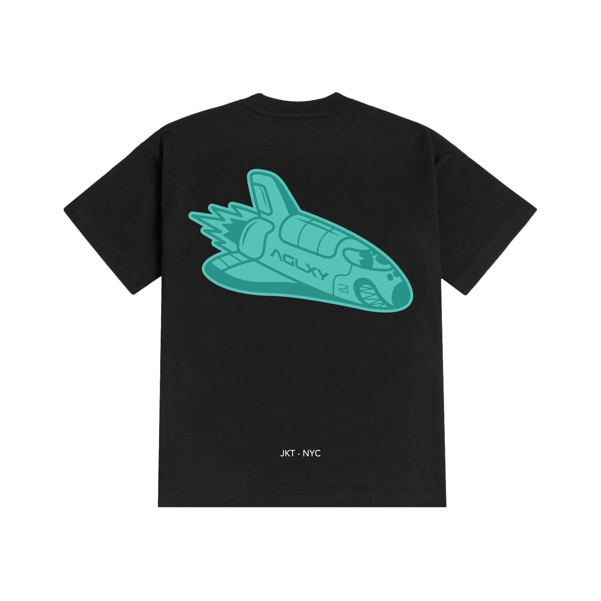 Liberty Island Terry T-Shirt - Black