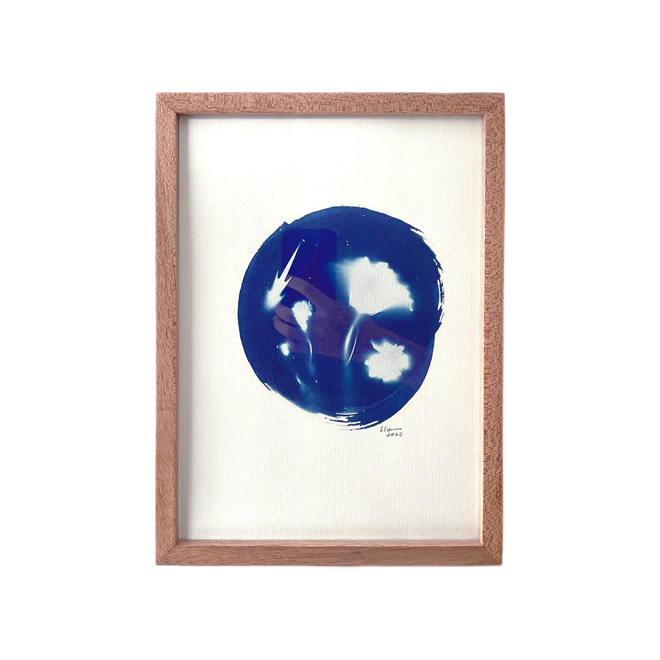 Aglxy x Blue : Cyanotype Print A5