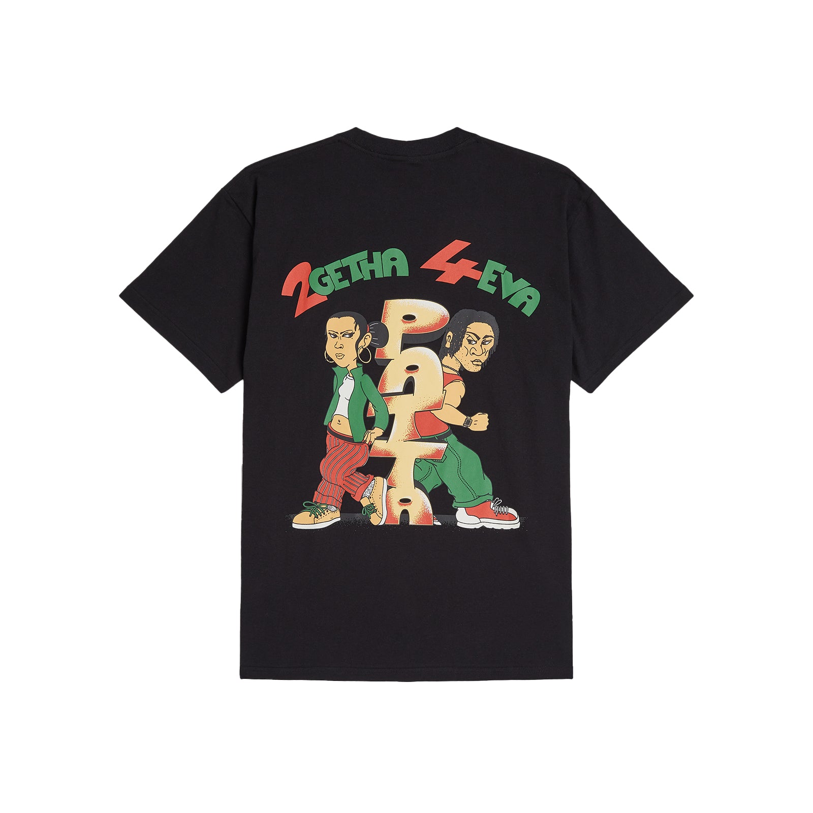 Patta 2Getha4eva T-Shirt - Black