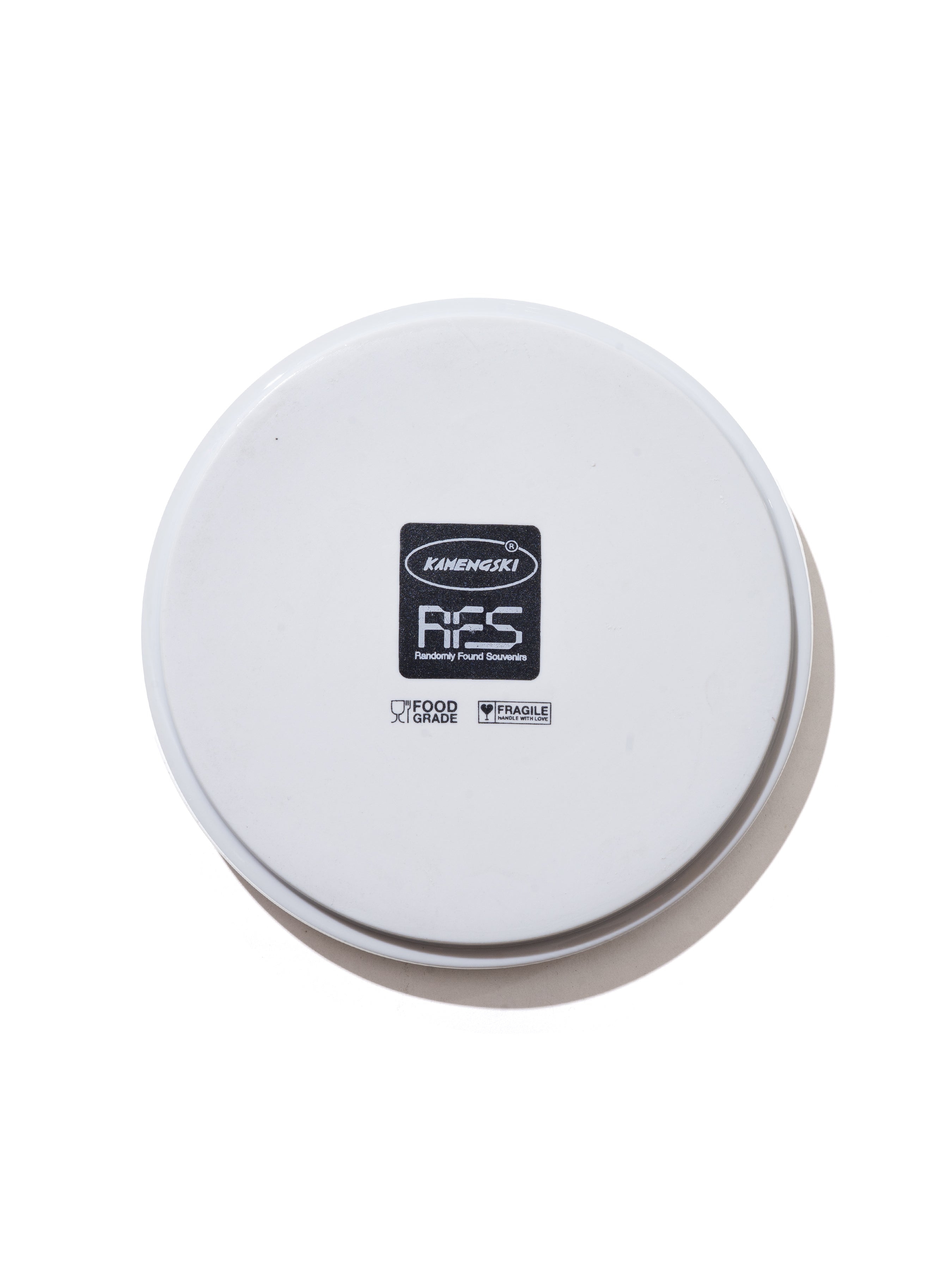 Randomly Found Souvenirs - Mexican White Plate