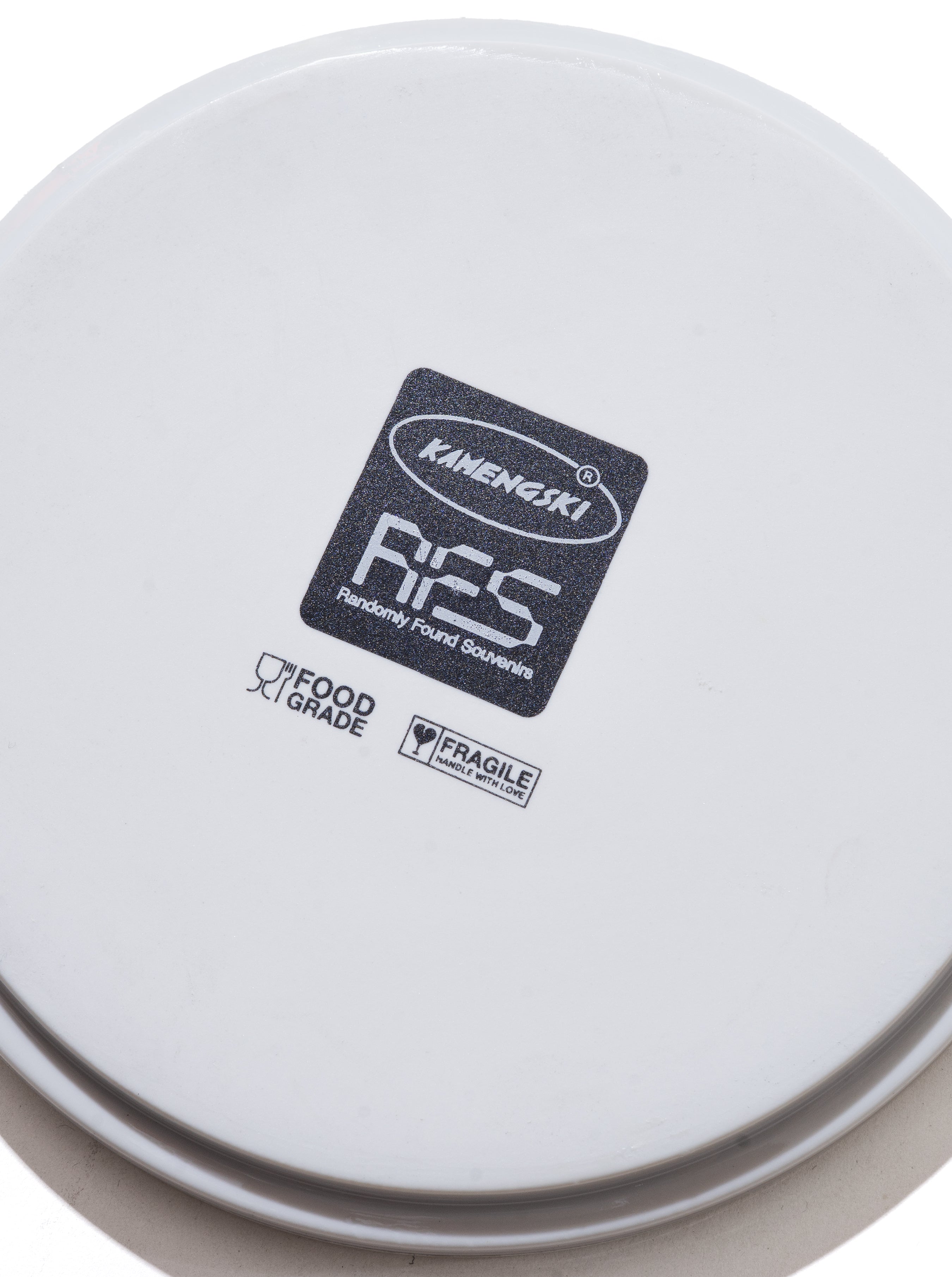 Randomly Found Souvenirs - Mexican White Plate