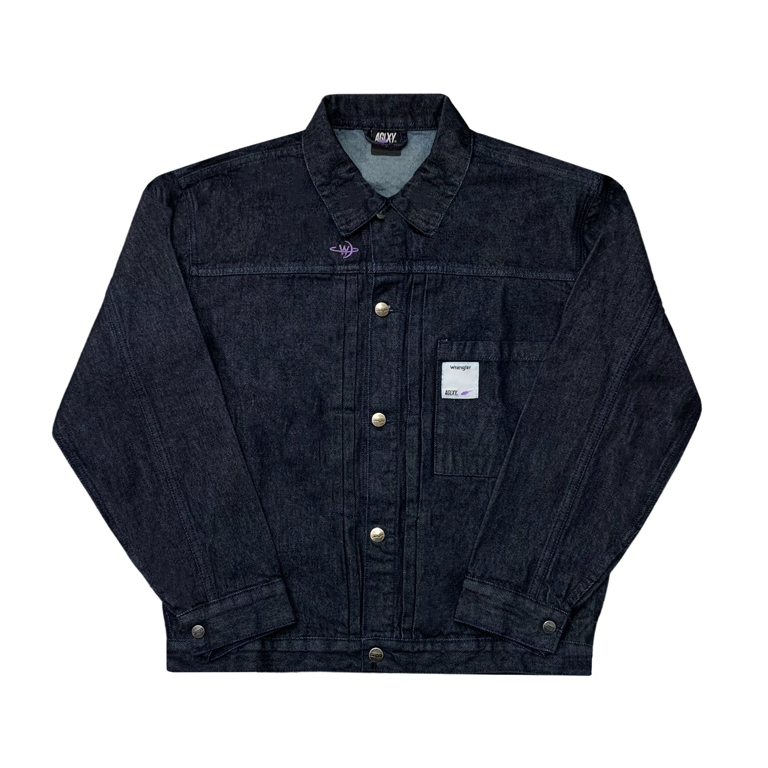 AGLXY x Wrangler Denim Jacket - Indigo blue