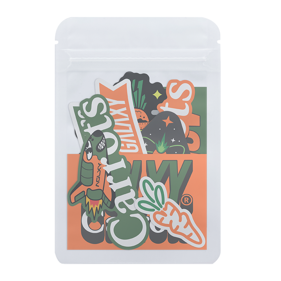 AGLXY & Carrots Sticker Pack - Multi