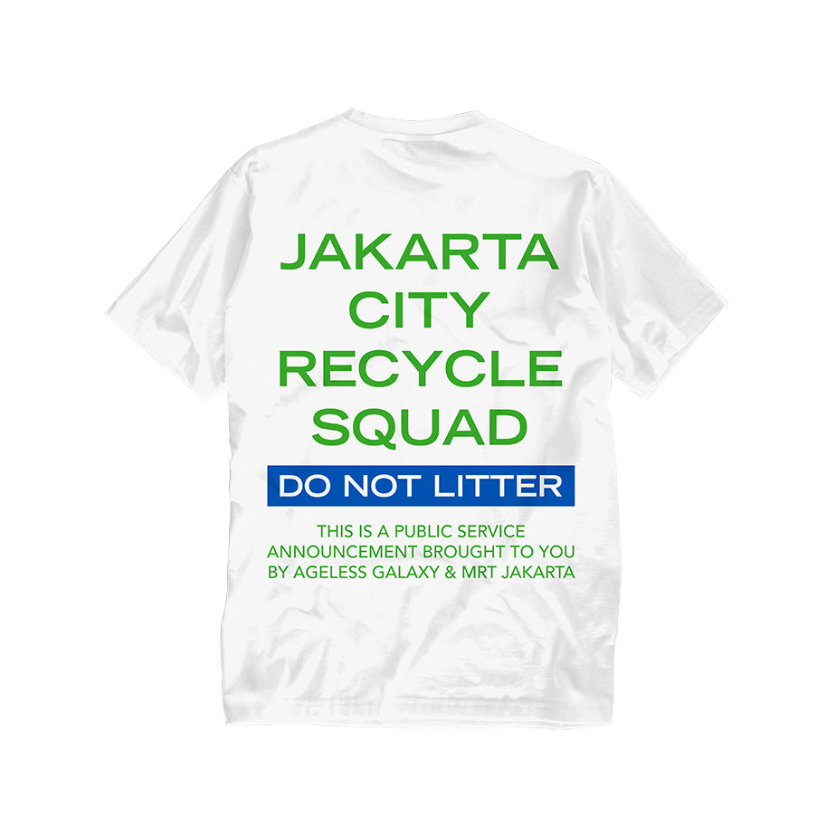 Jakarta City Recycle Squad - White