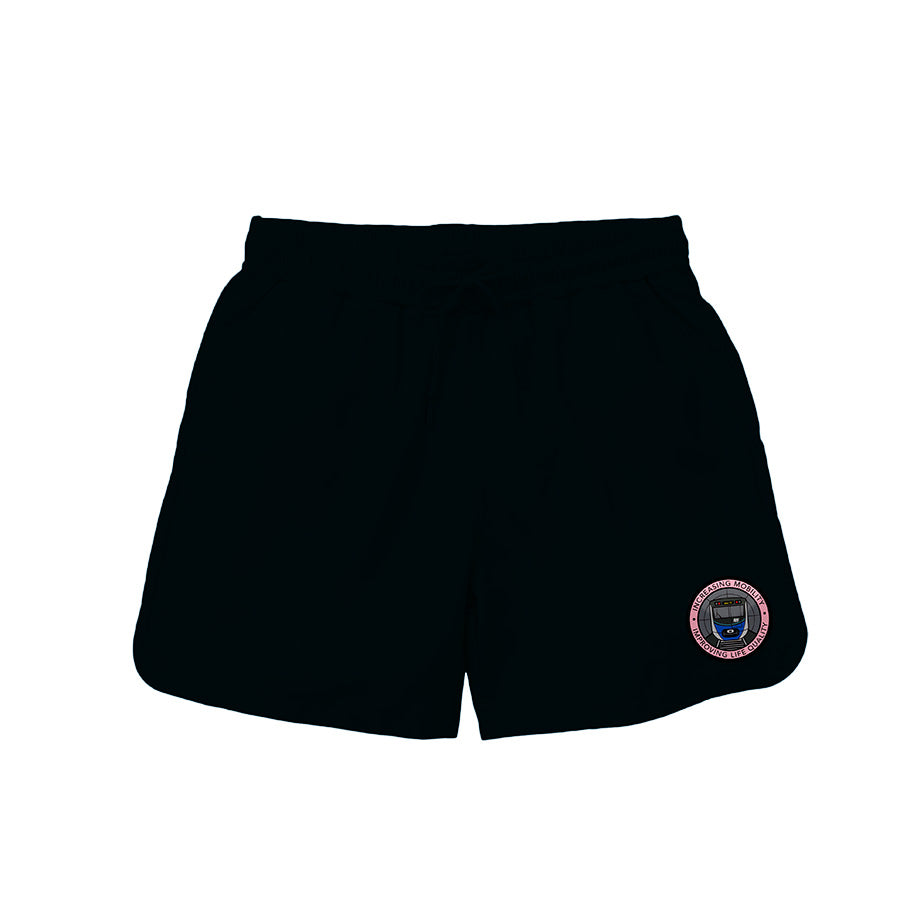 AGLXY x MRT Jakarta Shorts Black