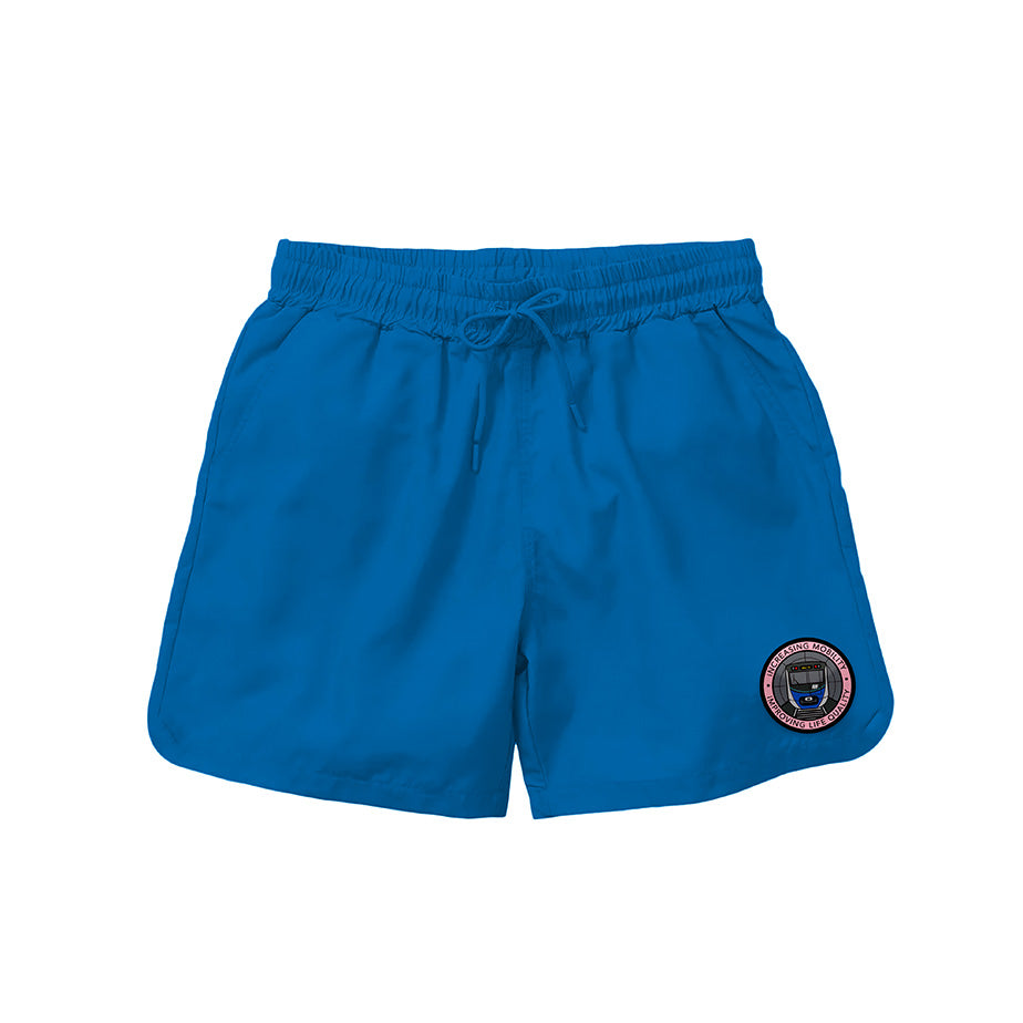 AGLXY x MRT Jakarta Shorts Blue