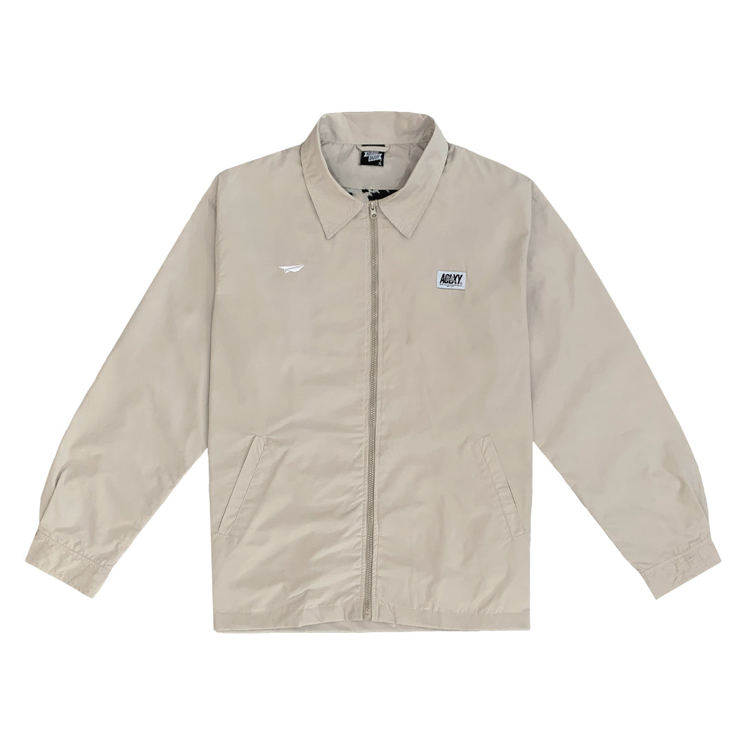 BG x AGLXY Coach Jacket - Beige