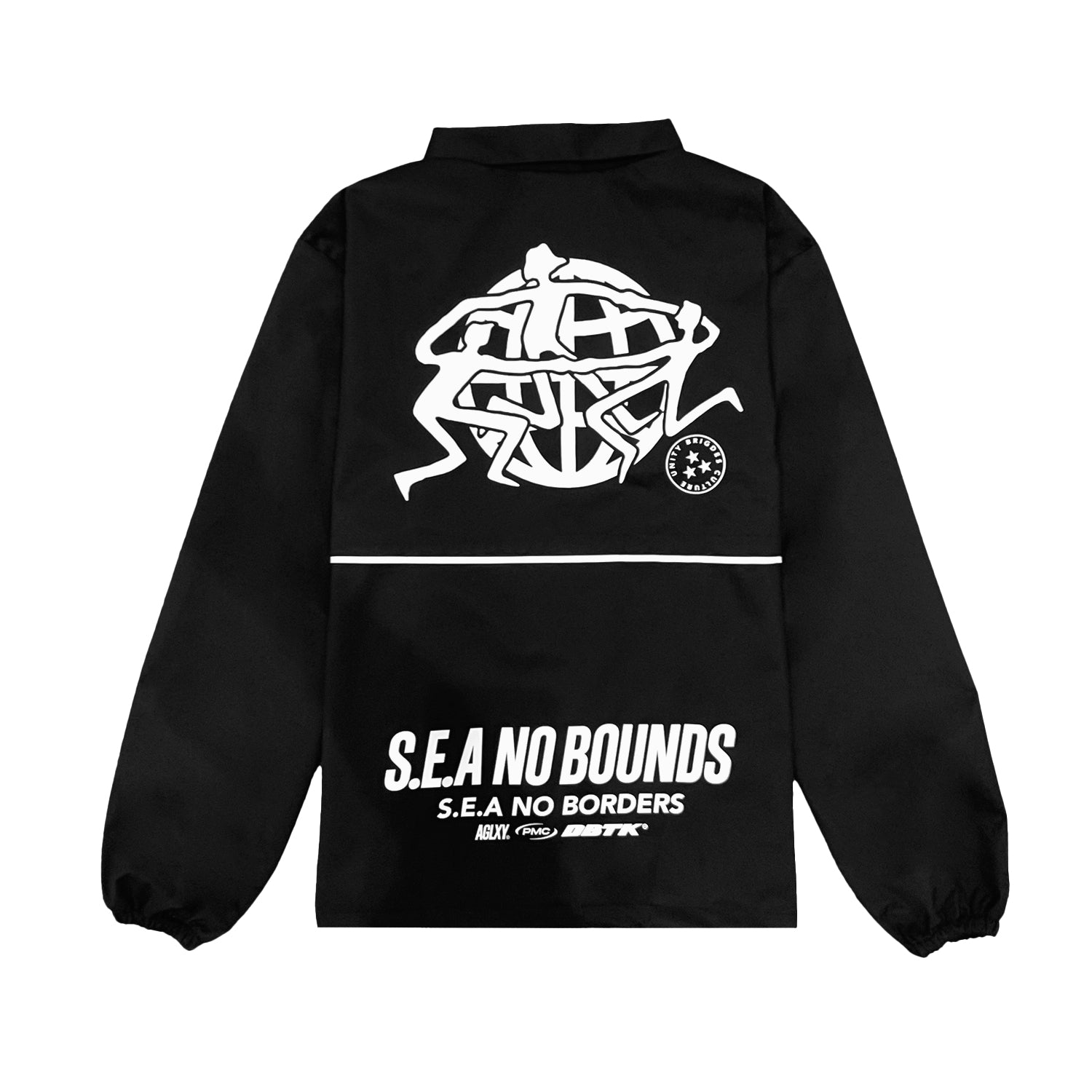 SEA No Bounds SEA No Borders Coach Jacket - Black