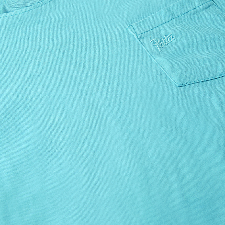 Patta Basic Pocket T-Shirt - Blue Radiance