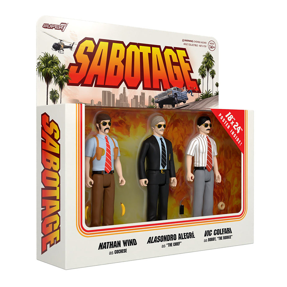 ReAction Figures Beastie Boys (Sabotage) 3 Pack