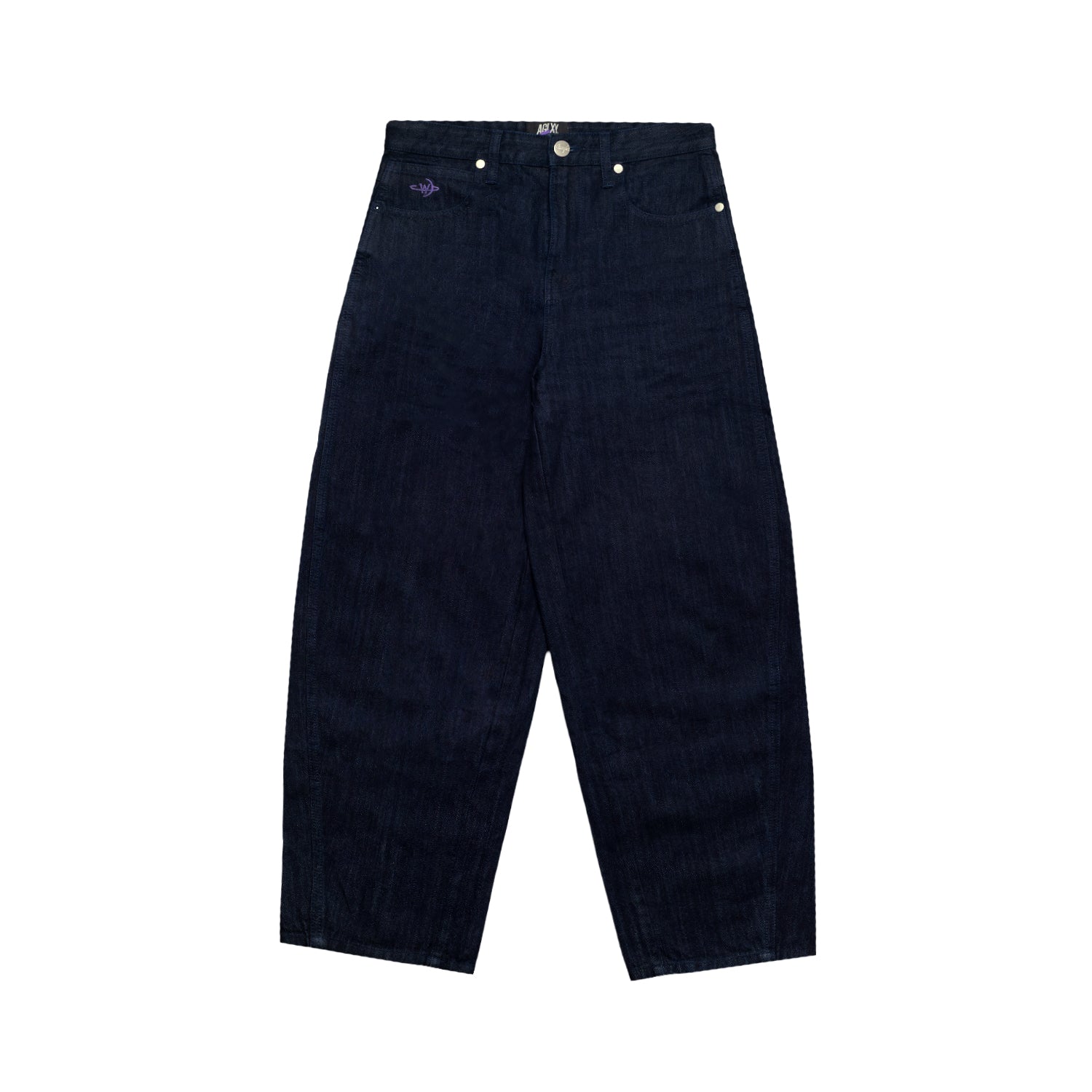 AGLXY x Wrangler Barrel Jeans - Indigo blue