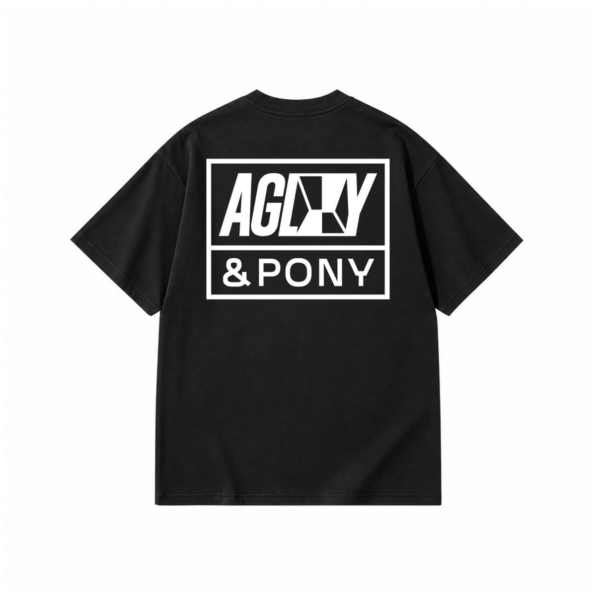 AGLXY x PONY Pocket Tee - Black