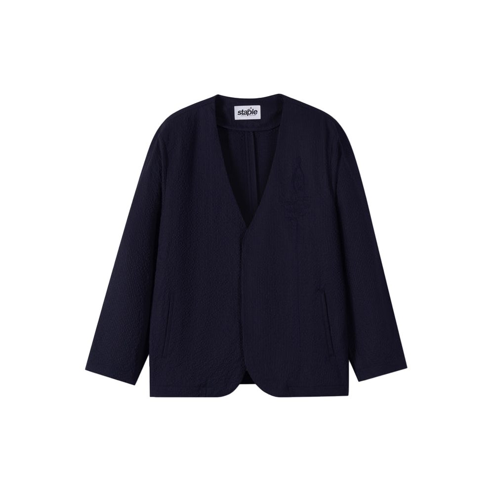 Bryant EMB Cardigan - Navy