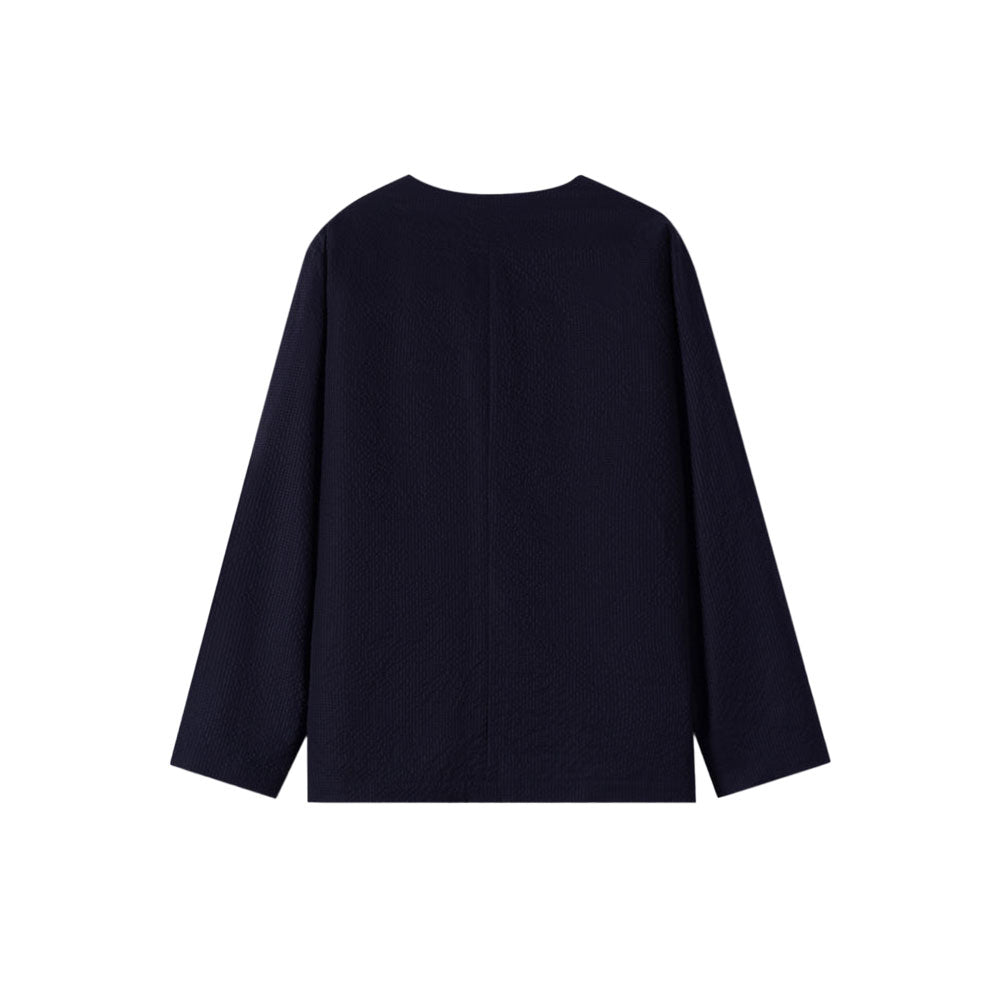 Bryant EMB Cardigan - Navy