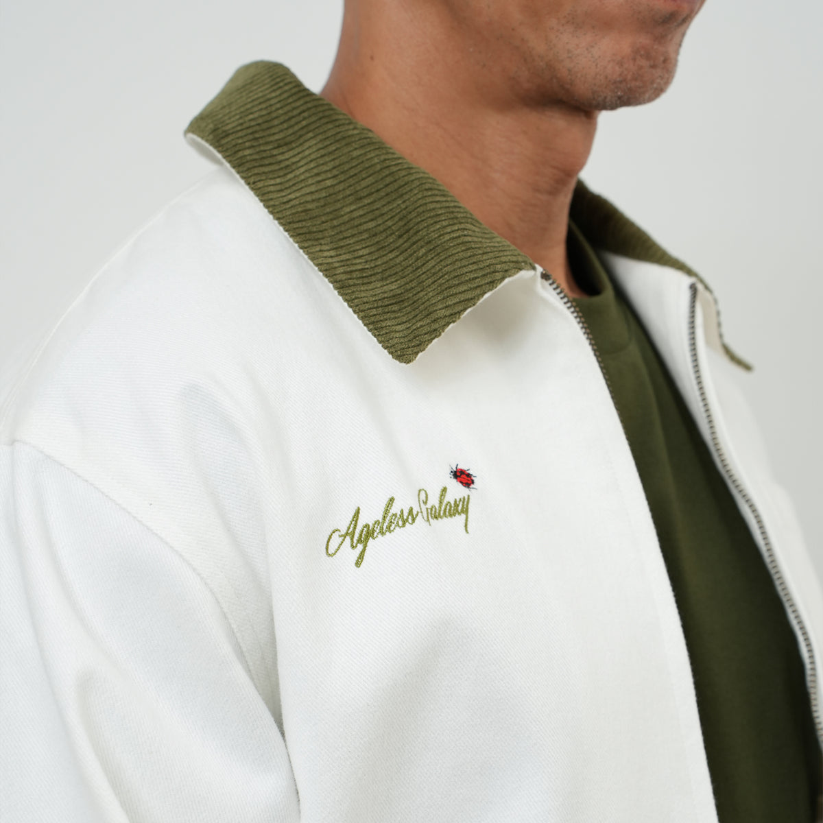 AGLXY Canvas Jacket 022 - White