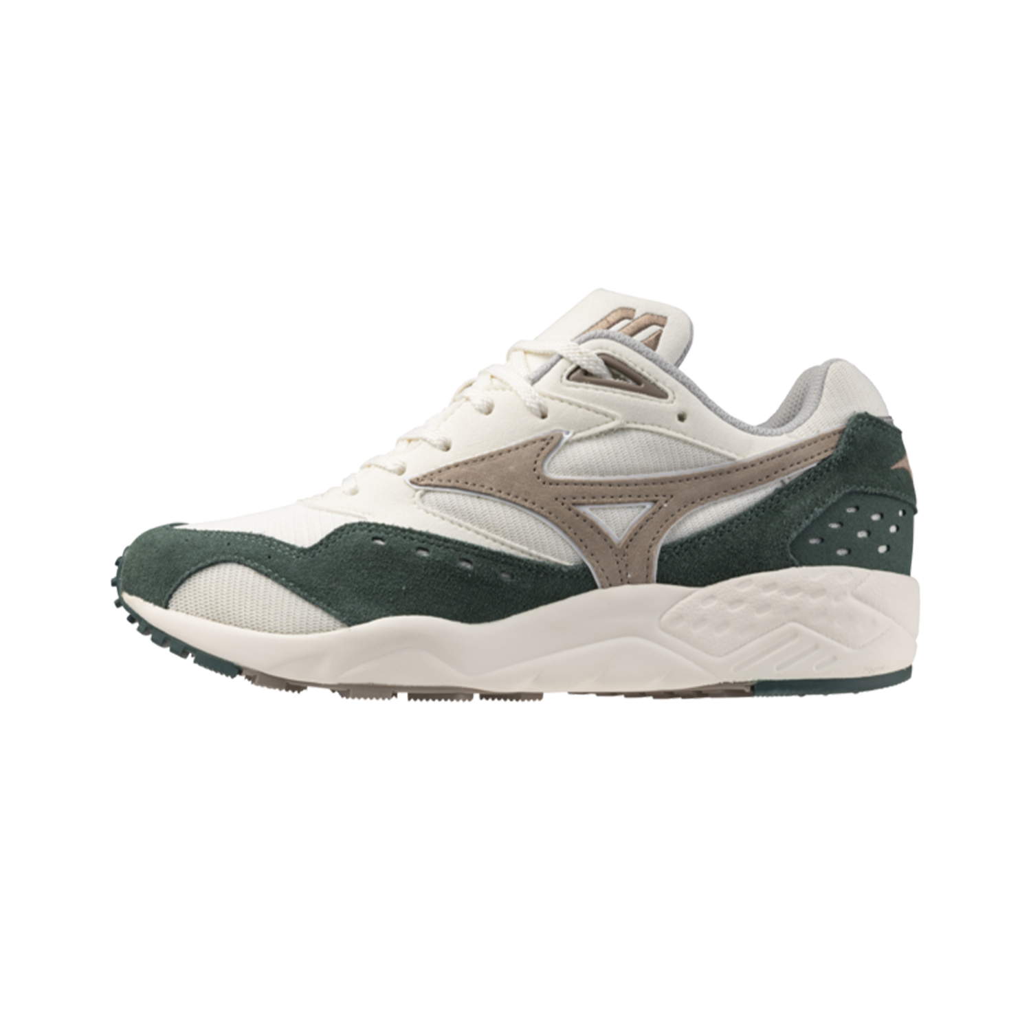 Mizuno - Contender - Snow White/Fungi/Bistro Green