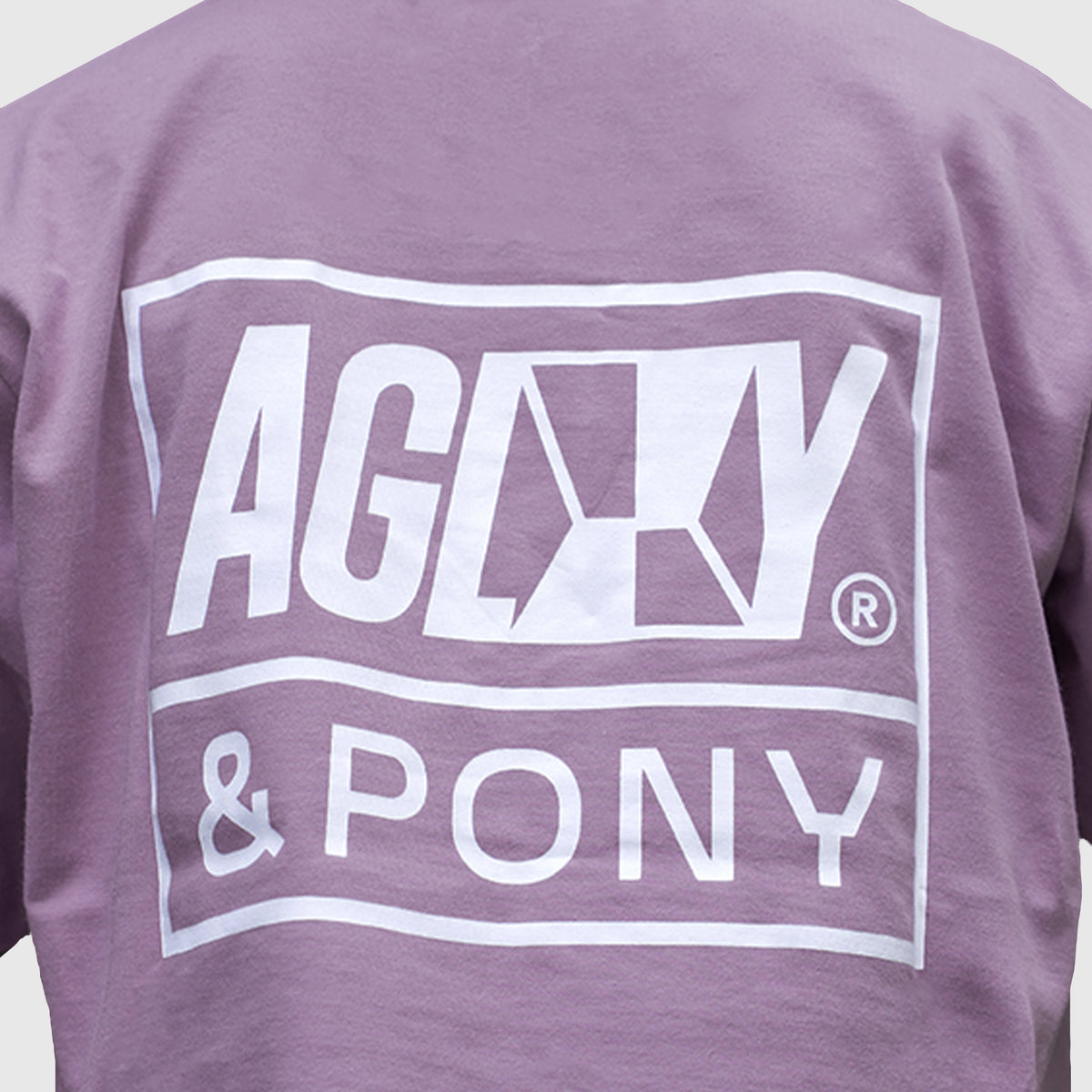 AGLXY x PONY Cropped Tee - Lavender